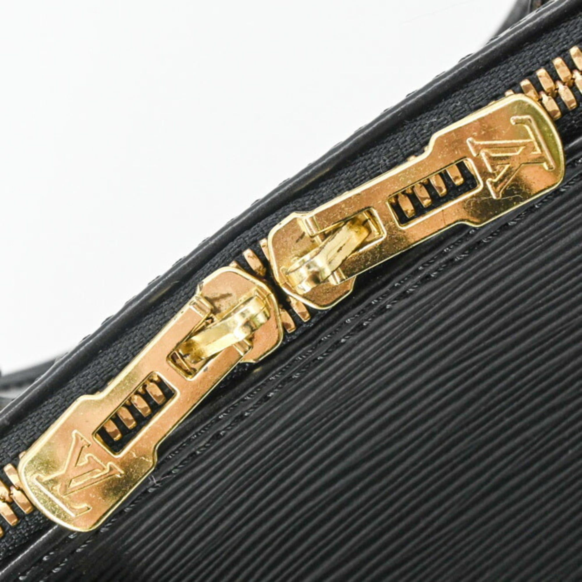Louis Vuitton LOUIS VUITTON Alma Epi Noir Handbag Leather Bag Black Women's M52142 Size ONE SIZE - 11 Thumbnail