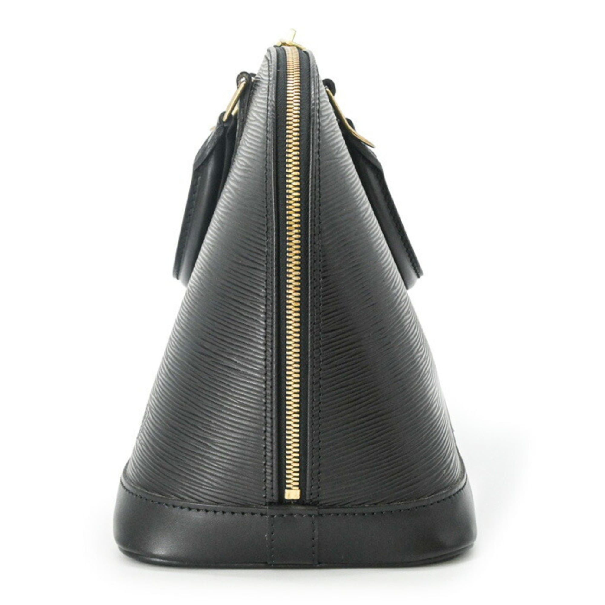 Louis Vuitton LOUIS VUITTON Alma Epi Noir Handbag Leather Bag Black Women's M52142 Size ONE SIZE - 5 Thumbnail