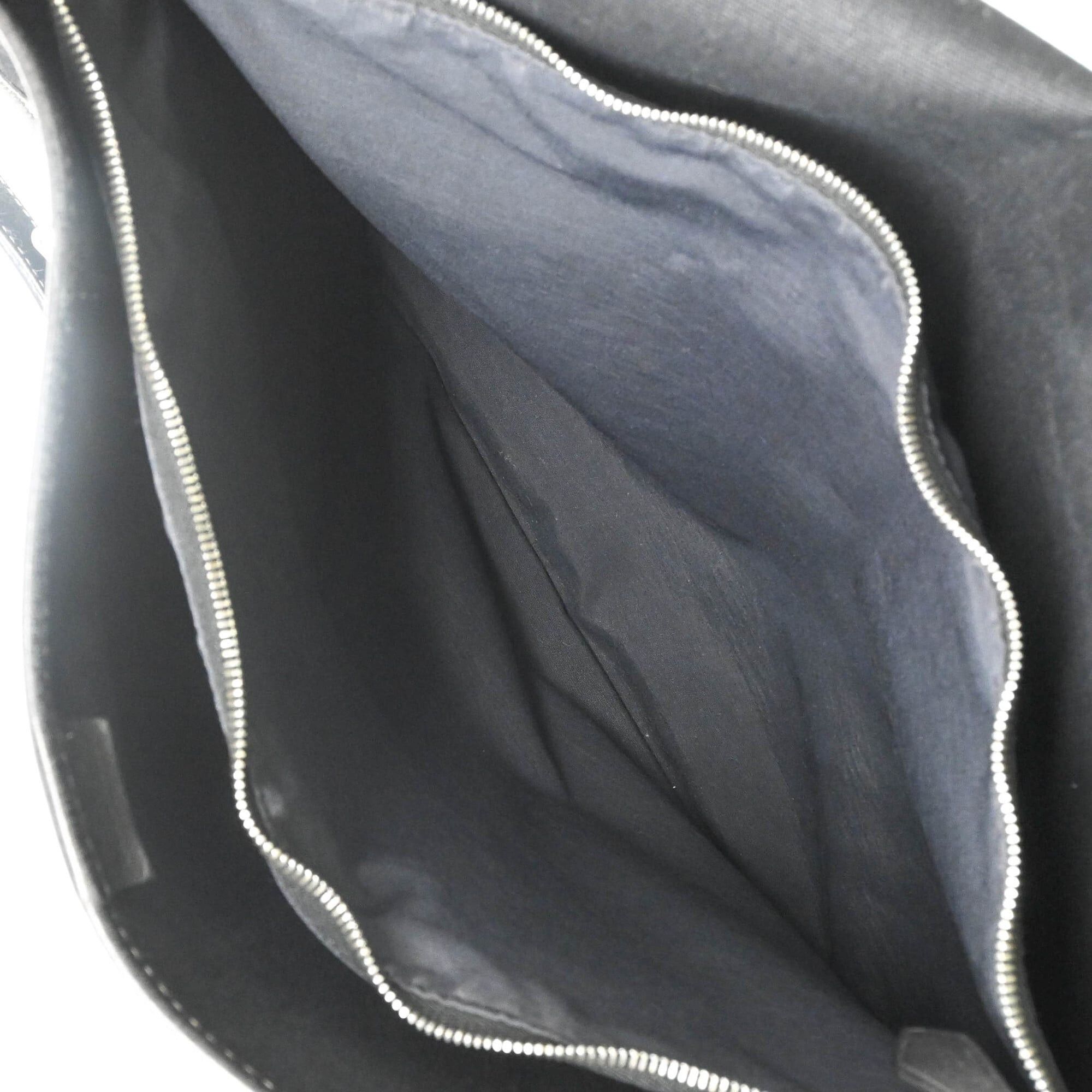 Hermes HERMES Buenaventura MM Shoulder Bag for Men and Women, Black Size ONE SIZE - 14 Thumbnail