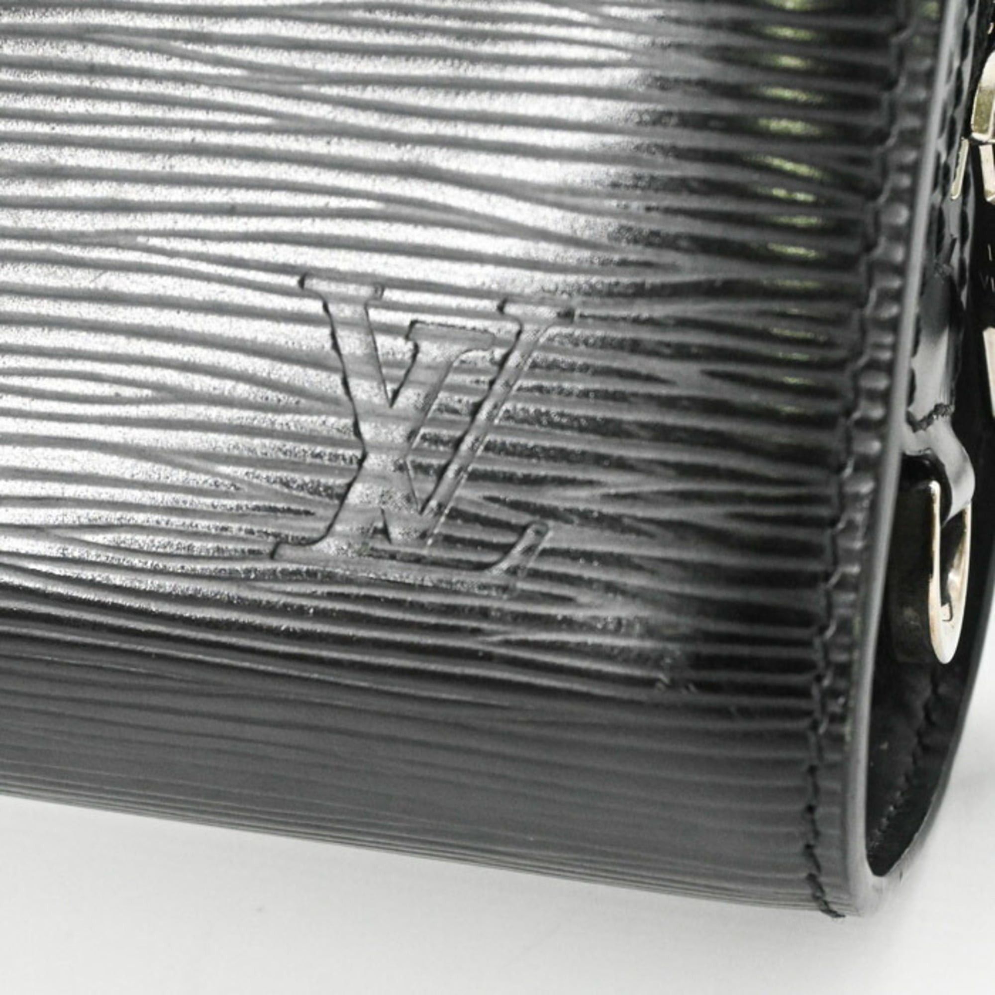 Louis Vuitton LOUIS VUITTON Epi Neo Oche Clutch Bag Leather Noir M54172 Size ONE SIZE - 9 Thumbnail