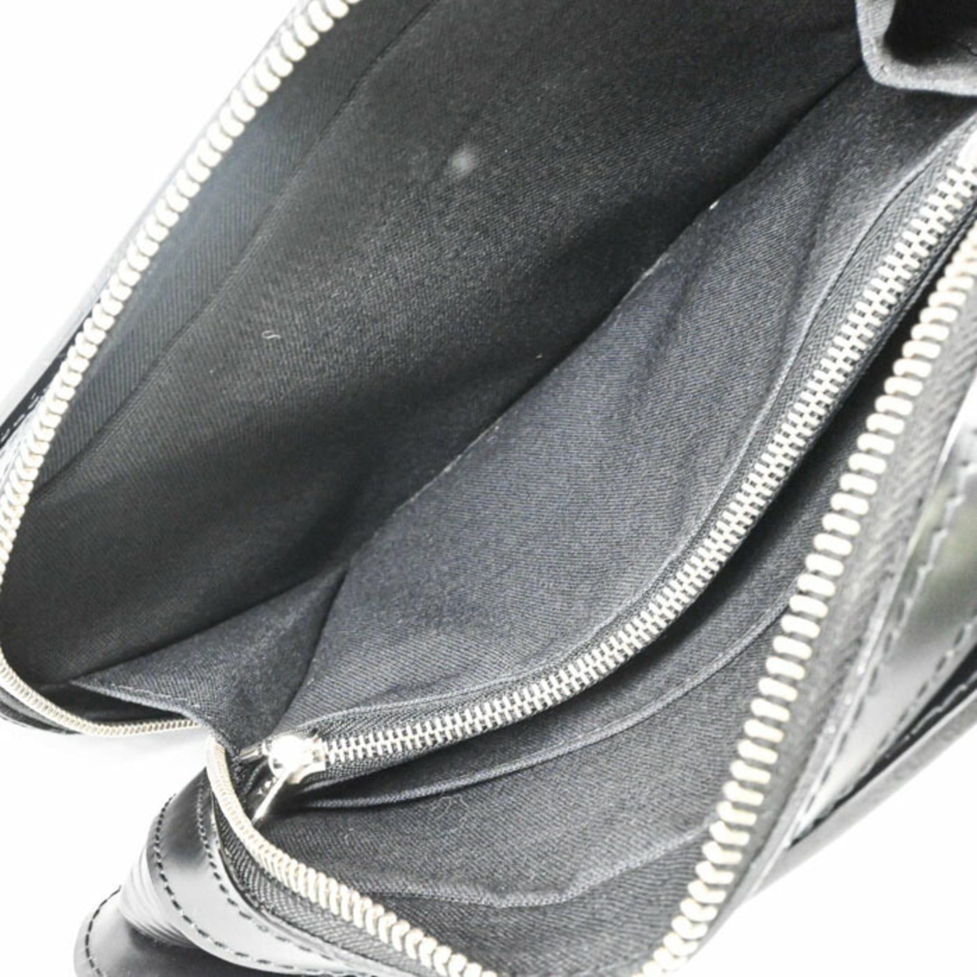 Louis Vuitton LOUIS VUITTON Epi Neo Oche Clutch Bag Leather Noir M54172 Size ONE SIZE - 16 Thumbnail