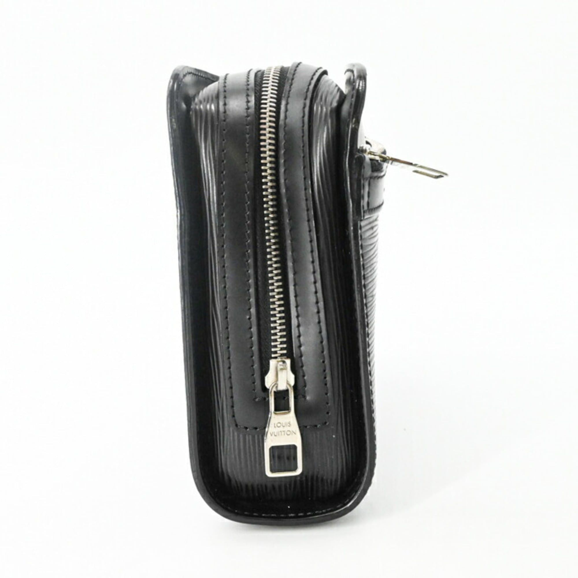 Louis Vuitton LOUIS VUITTON Epi Neo Oche Clutch Bag Leather Noir M54172 Size ONE SIZE - 3 Thumbnail