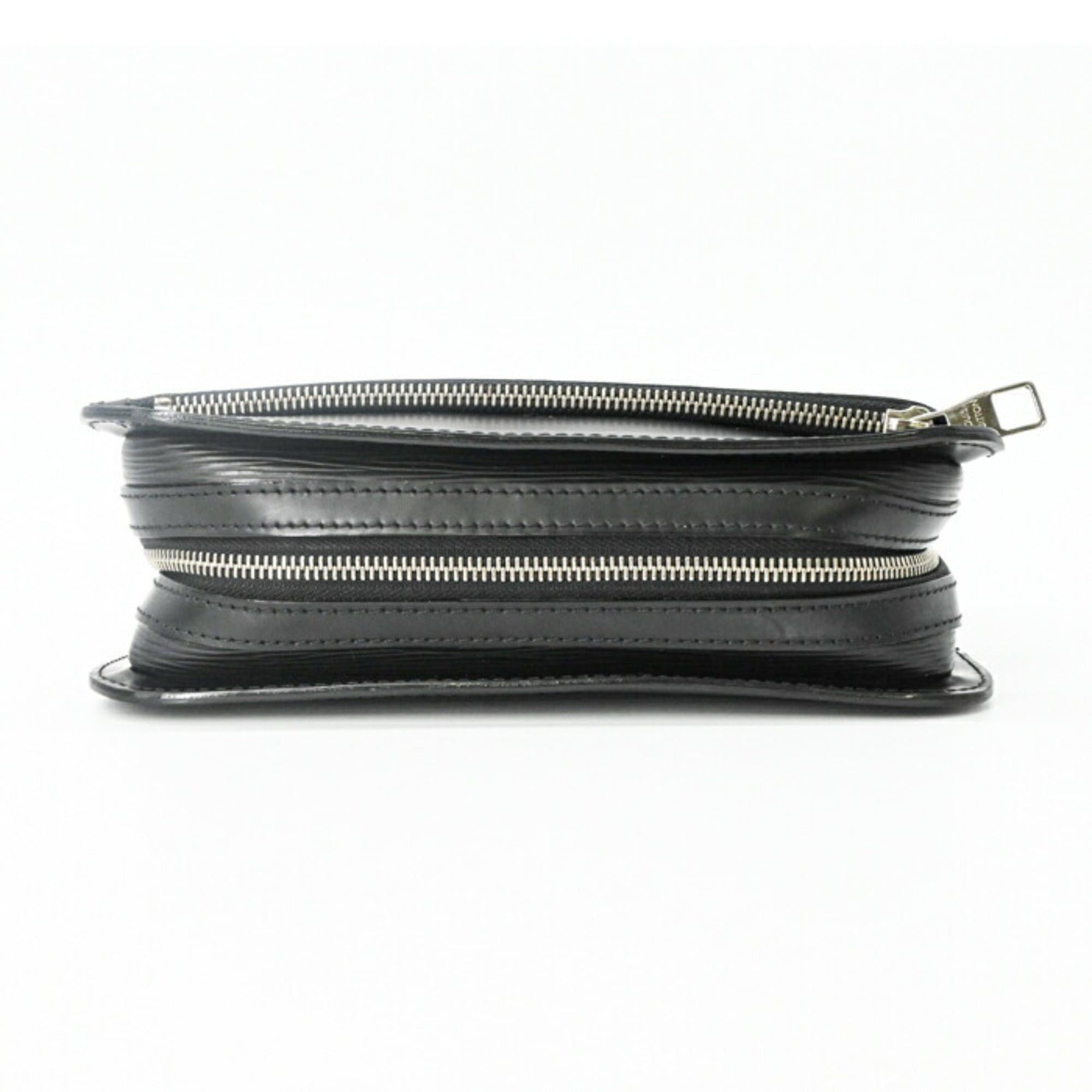 Louis Vuitton LOUIS VUITTON Epi Neo Oche Clutch Bag Leather Noir M54172 Size ONE SIZE - 6 Thumbnail