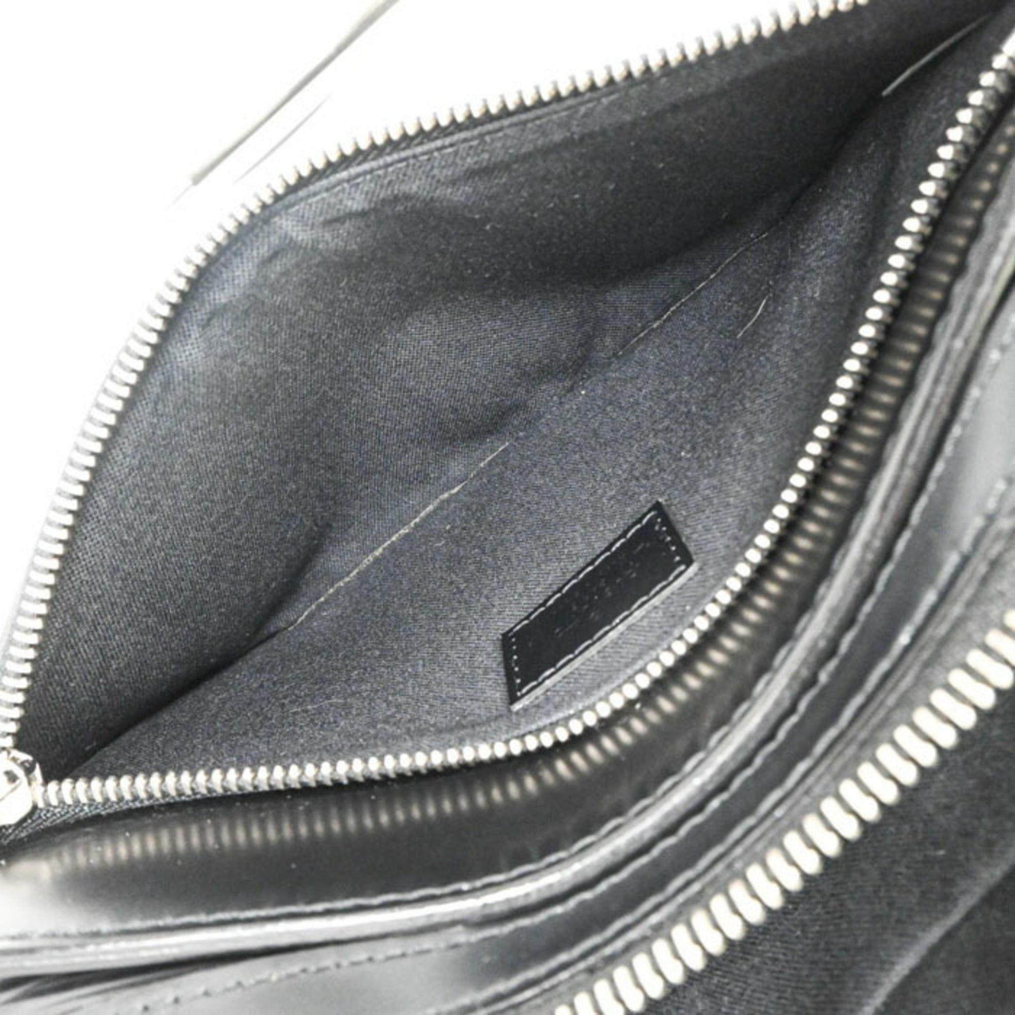 Louis Vuitton LOUIS VUITTON Epi Neo Oche Clutch Bag Leather Noir M54172 Size ONE SIZE - 12 Thumbnail