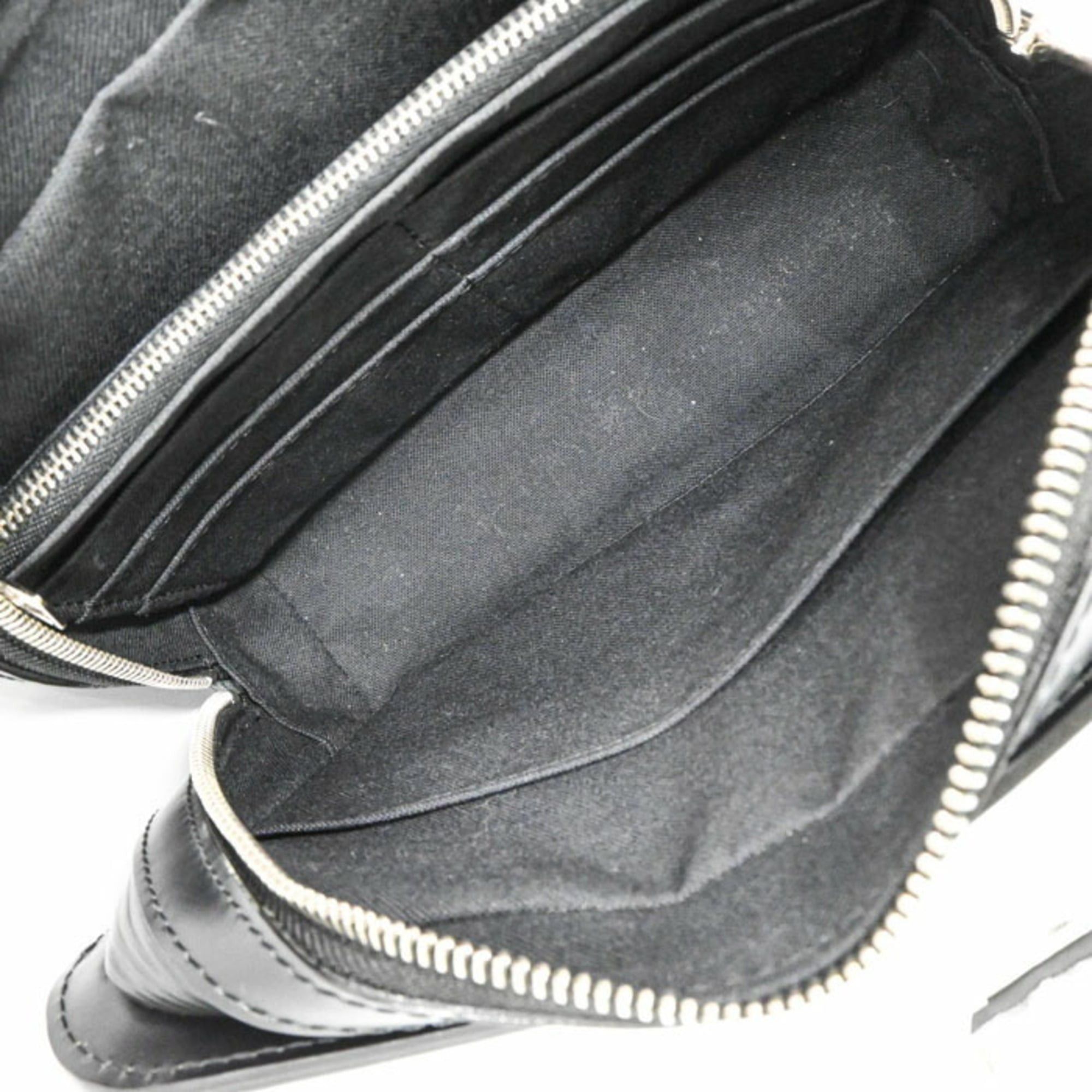 Louis Vuitton LOUIS VUITTON Epi Neo Oche Clutch Bag Leather Noir M54172 Size ONE SIZE - 14 Thumbnail
