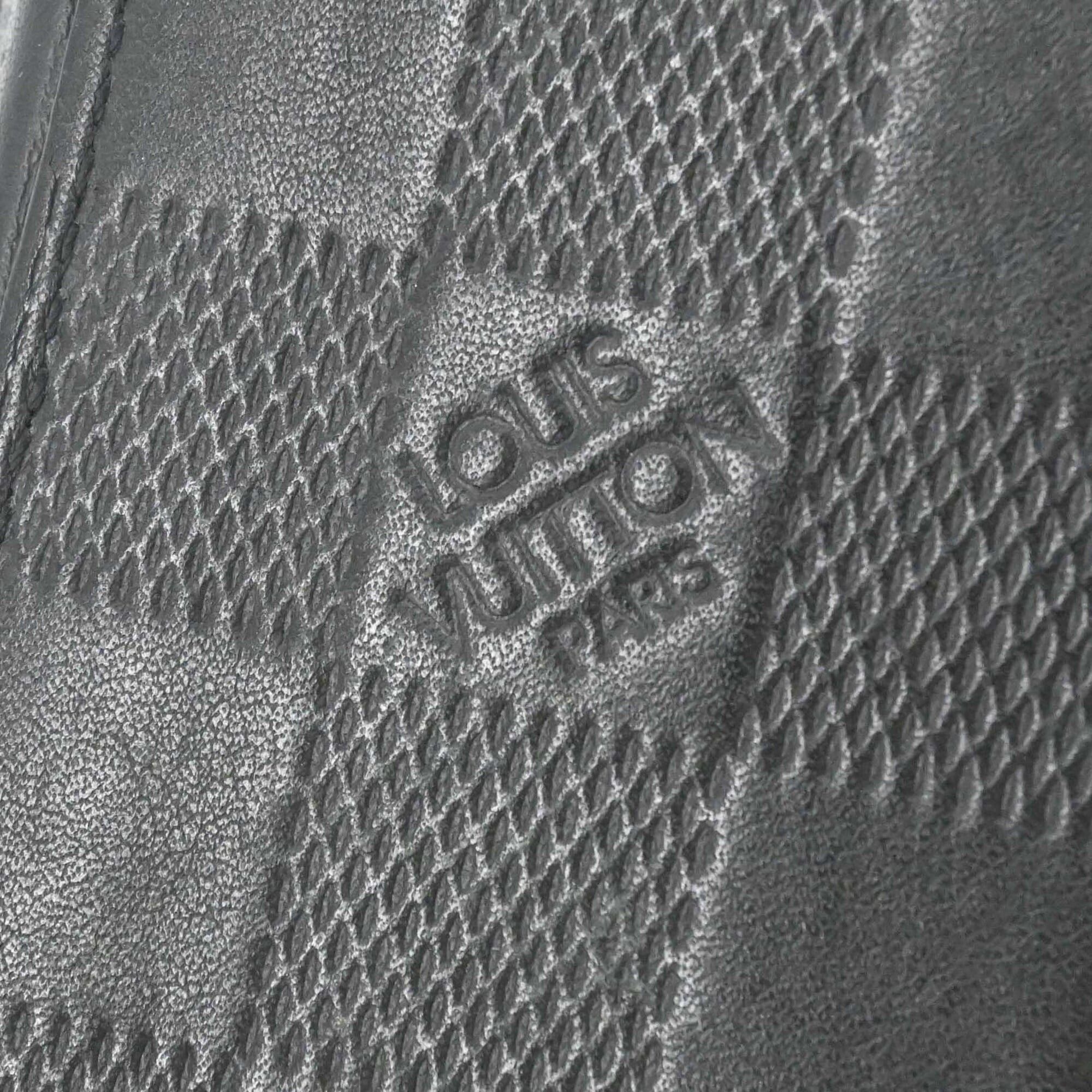 Louis Vuitton LOUIS VUITTON Damier Infini Zippy XL Round Organizer Long Wallet with Handle, Black N61254 Size ONE SIZE - 10 Thumbnail