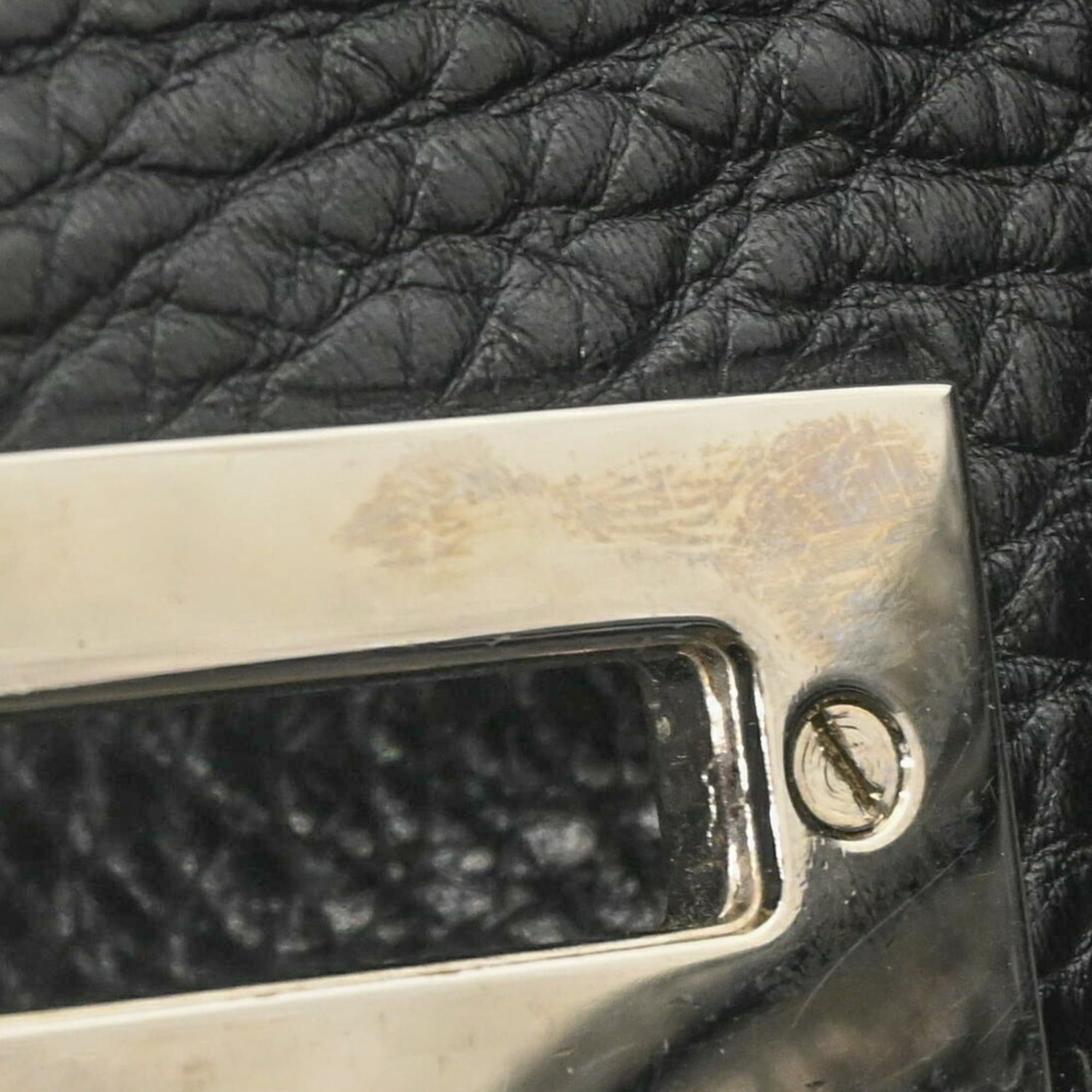Salvatore Ferragamo Salvatore Ferragamo Gancini Handbag for Women, Black Size ONE SIZE - 14 Thumbnail