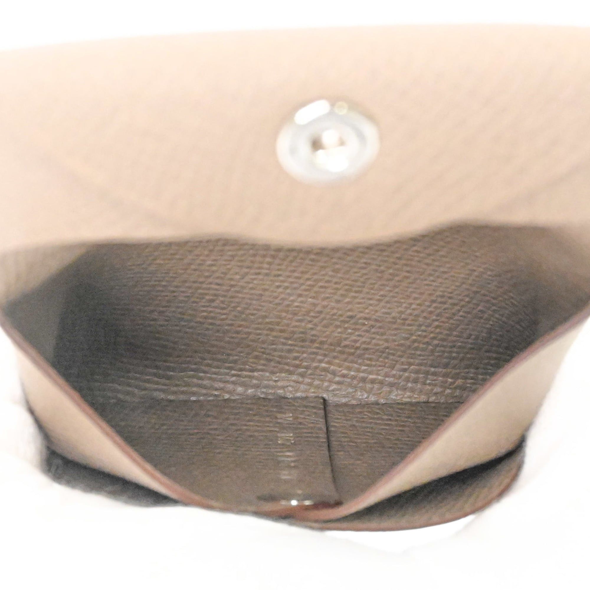 Hermes HERMES Bastia Veau Epsom Wallet/Coin Purse Compact Wallet Beige Marfa Size ONE SIZE - 6 Thumbnail