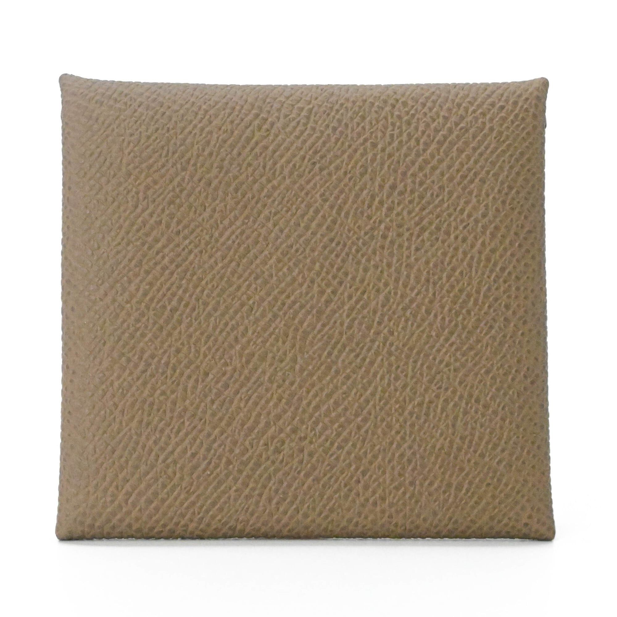 Hermes HERMES Bastia Veau Epsom Wallet/Coin Purse Compact Wallet Beige Marfa Size ONE SIZE - 3 Thumbnail