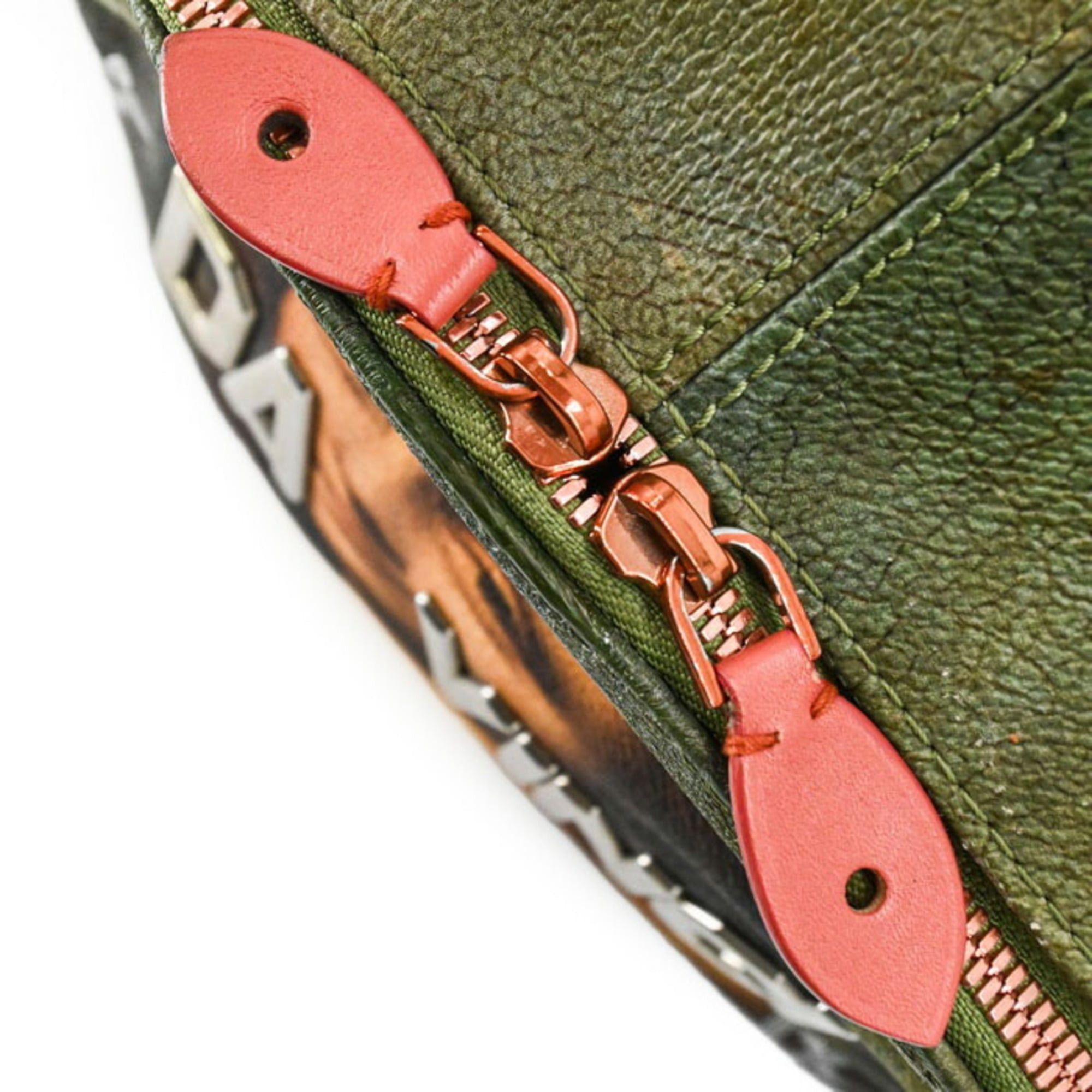 Louis Vuitton Louis Vuitton Mona Lisa Backpack Palm Springs Masters Collection Pink Green M43375 Size ONE SIZE - 11 Thumbnail