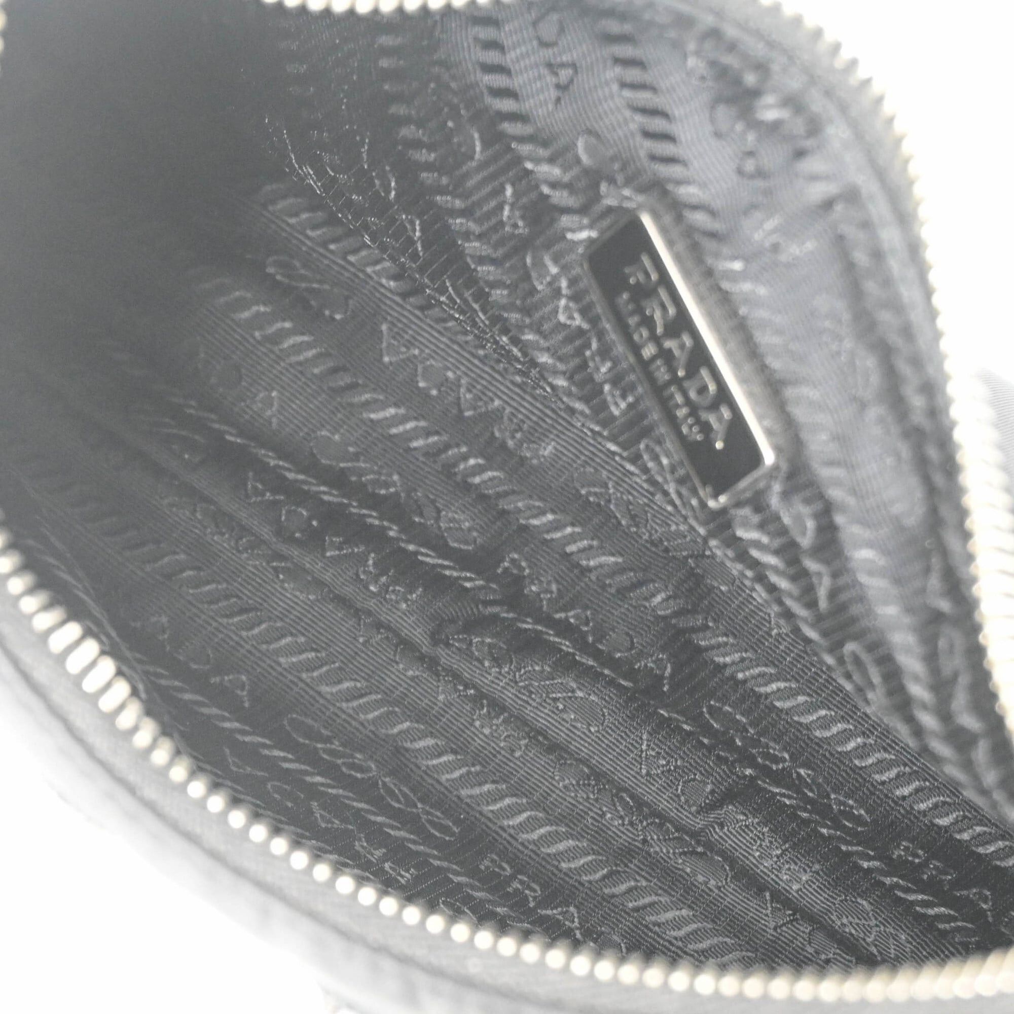 Prada PRADA Re-Nylon Re-Edition 2005 Sequin Handbag Shoulder Bag for Women, Black Size ONE SIZE - 9 Thumbnail