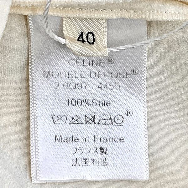 Celine CELINE Draped Silk Sleeveless Top Size 40 Size M / US 6-8 / IT 42-44 - 4 Thumbnail