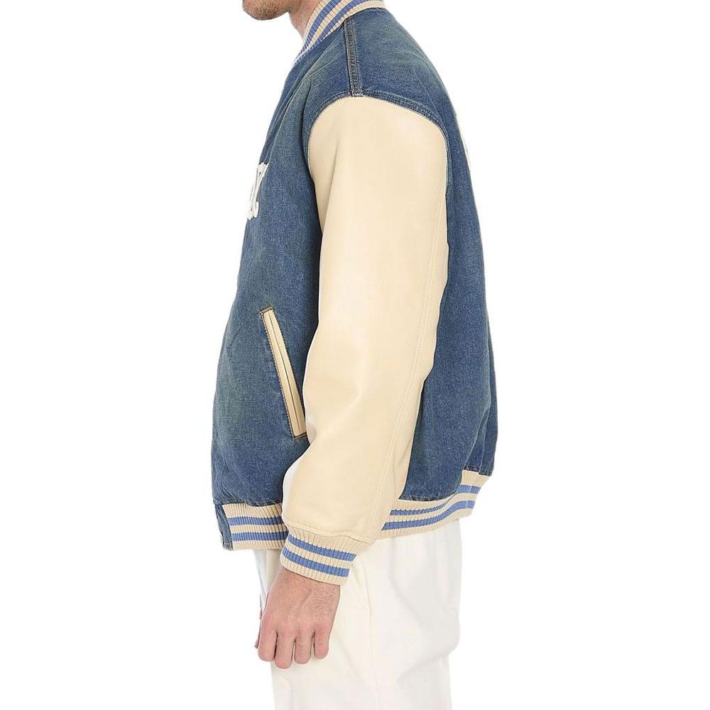 Celine Celine Triomphe Denim Bomber Jacket Size M Size US M / EU 48-50 / 2 - 10 Thumbnail