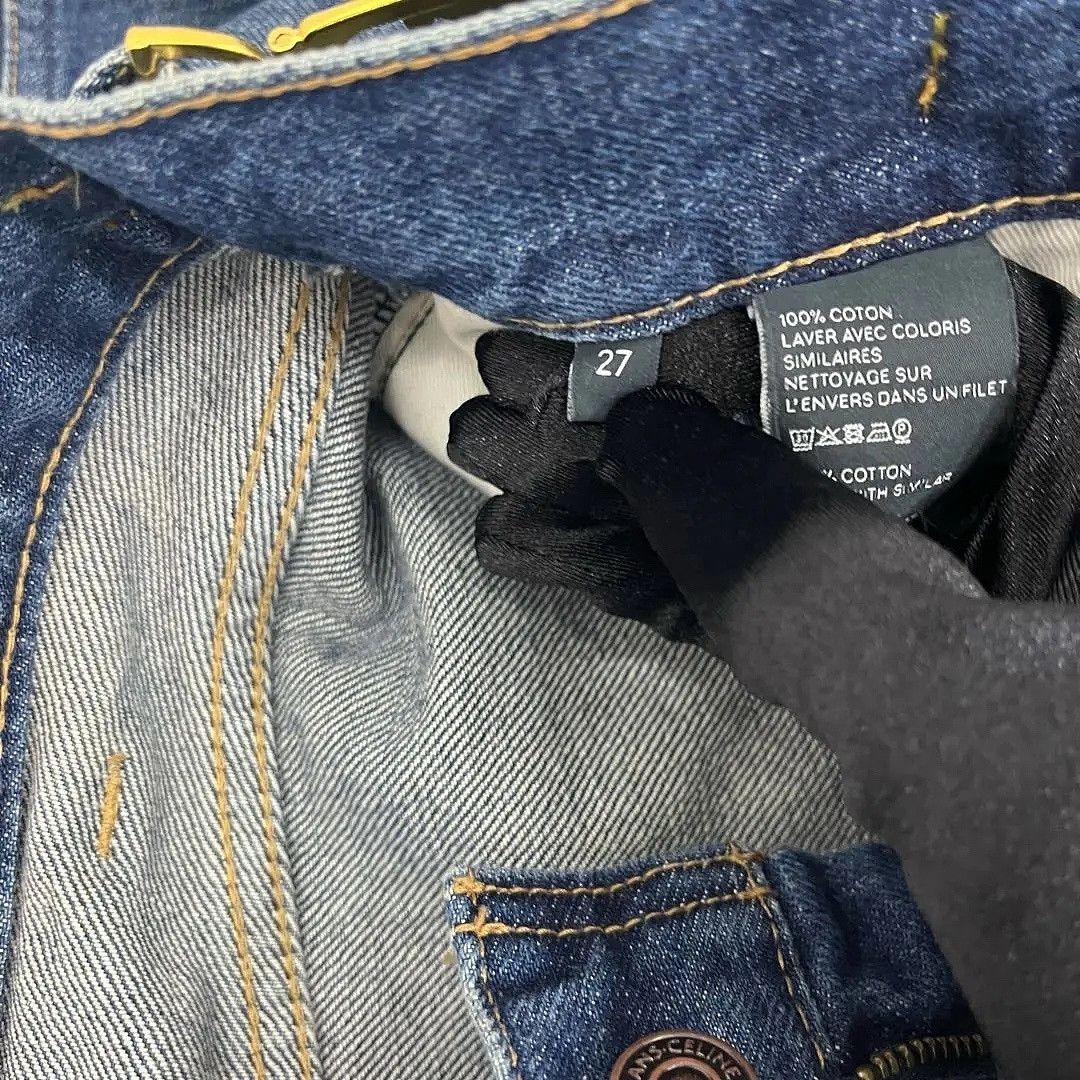 Celine CELINE Triomphe Chain Jeans Size 27 Size 27" / US 4 / IT 40 - 4 Thumbnail