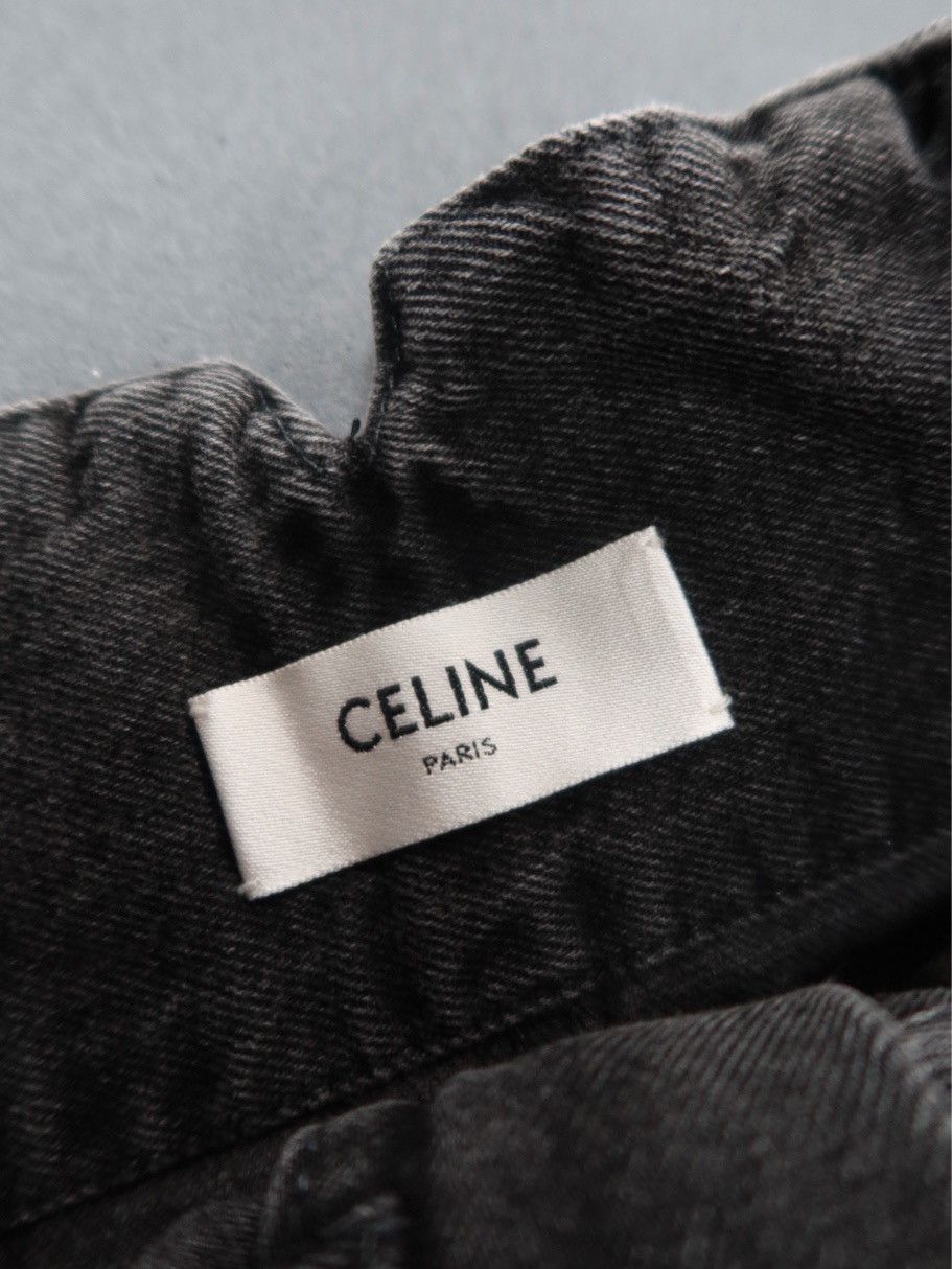 Celine Celine Denim Shorts Size 26 Size 26" / US 2 / IT 38 - 3 Thumbnail