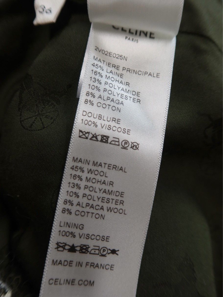 Celine Celine Tweed Four-Pocket Jacket Size 36 Size XS / US 0-2 / IT 36-38 - 5 Thumbnail