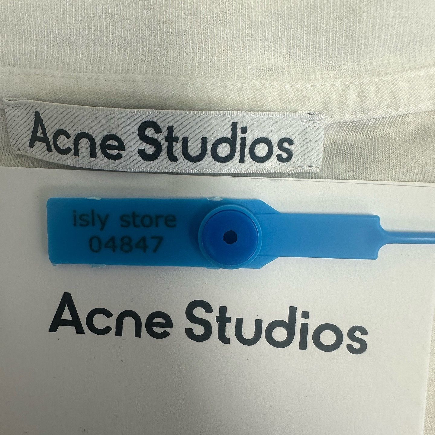 Acne Studios Acne Studios Logo Long Sleeve T-Shirt XL Size US XL / EU 56 / 4 - 3 Thumbnail