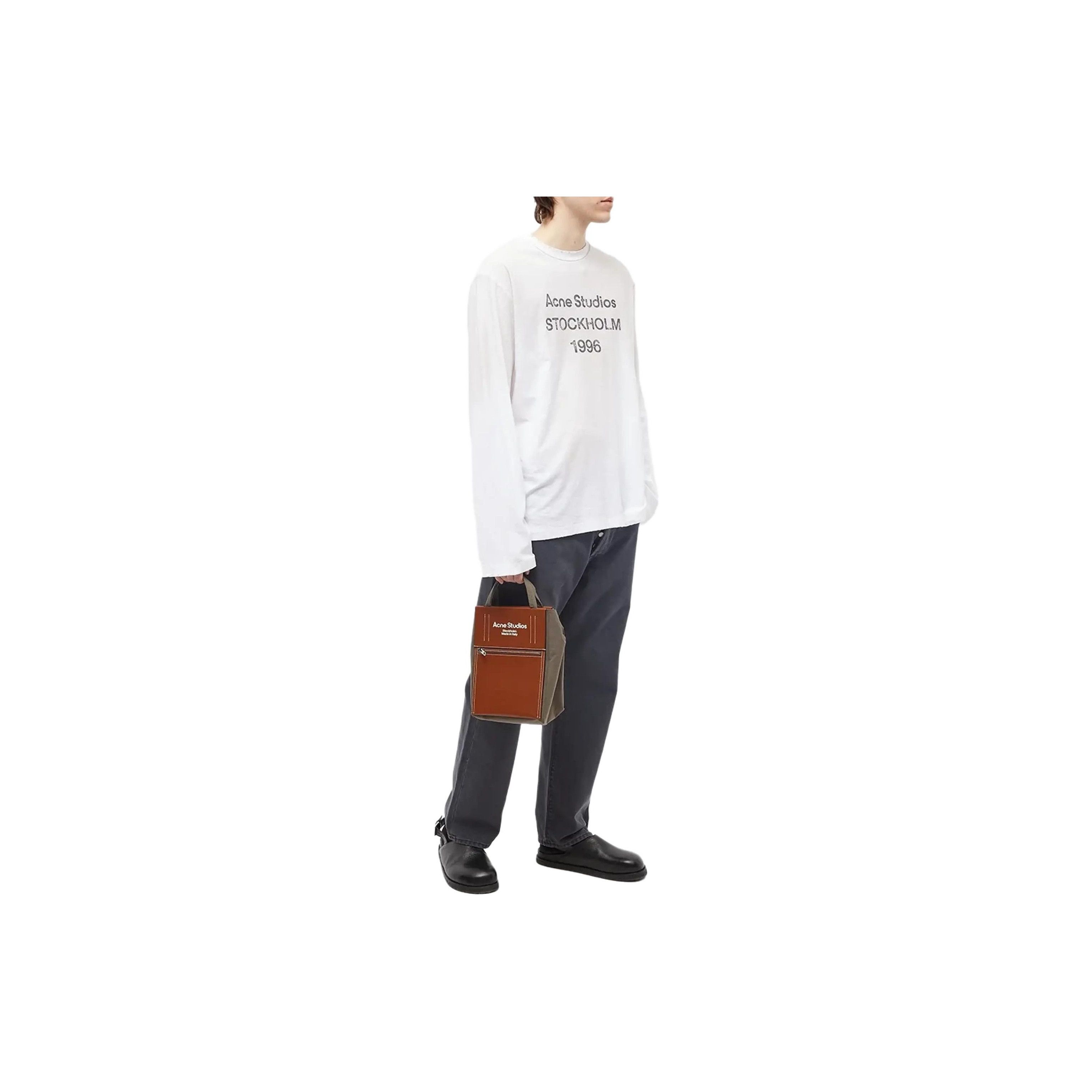 Acne Studios Acne Studios Logo Long Sleeve T-Shirt XL Size US XL / EU 56 / 4 - 7 Thumbnail