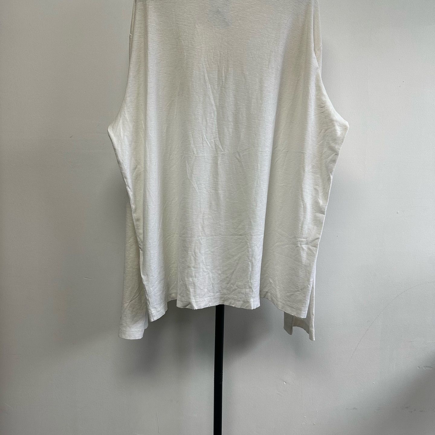 Acne Studios Acne Studios Logo Long Sleeve T-Shirt XL Size US XL / EU 56 / 4 - 2 Thumbnail