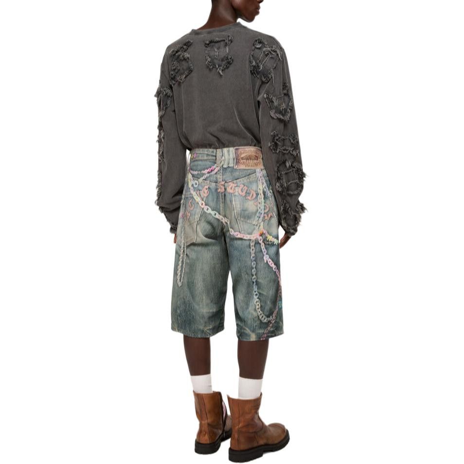 Acne Studios Acne Studios Chained Denim Shorts Size 30 Size US 30 / EU 46 - 6 Thumbnail