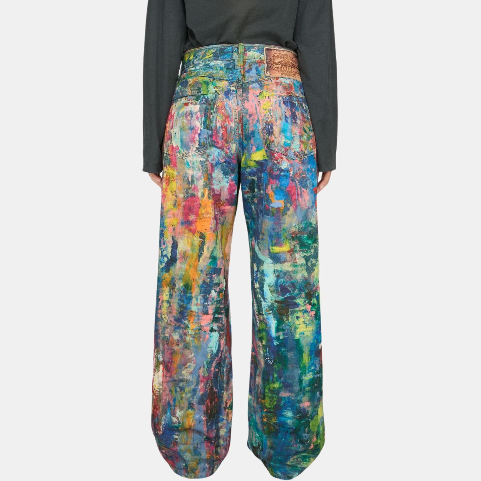 Acne Studios Acne Studios Multicolor Paint Jeans Size 34 Size 25" / US 0 / IT 36 - 6 Thumbnail