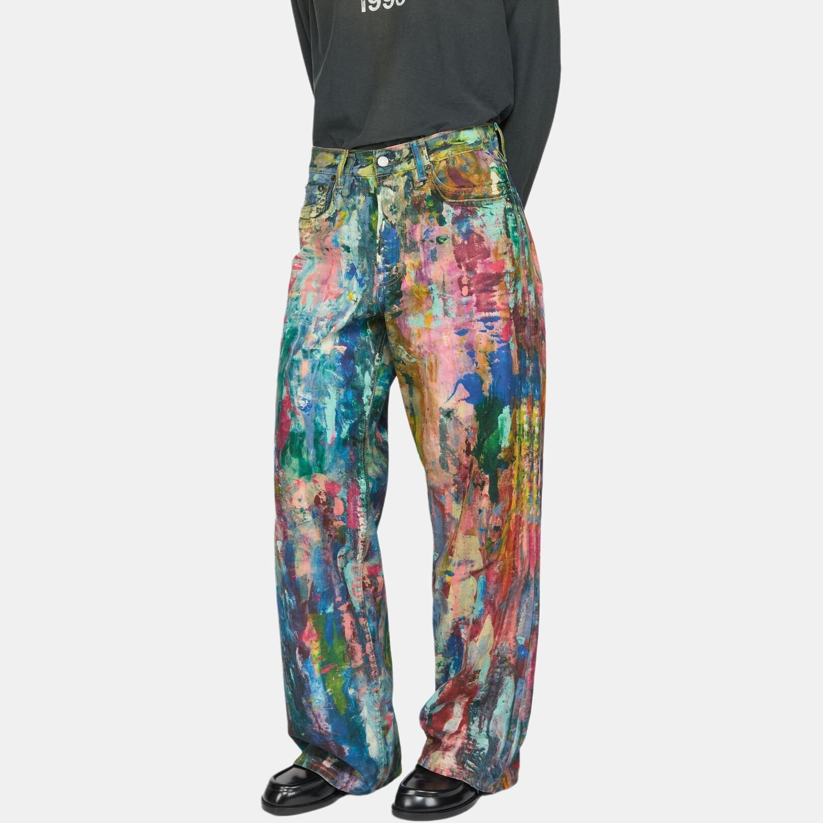 Acne Studios Acne Studios Multicolor Paint Jeans Size 34 Size 25" / US 0 / IT 36 - 7 Thumbnail