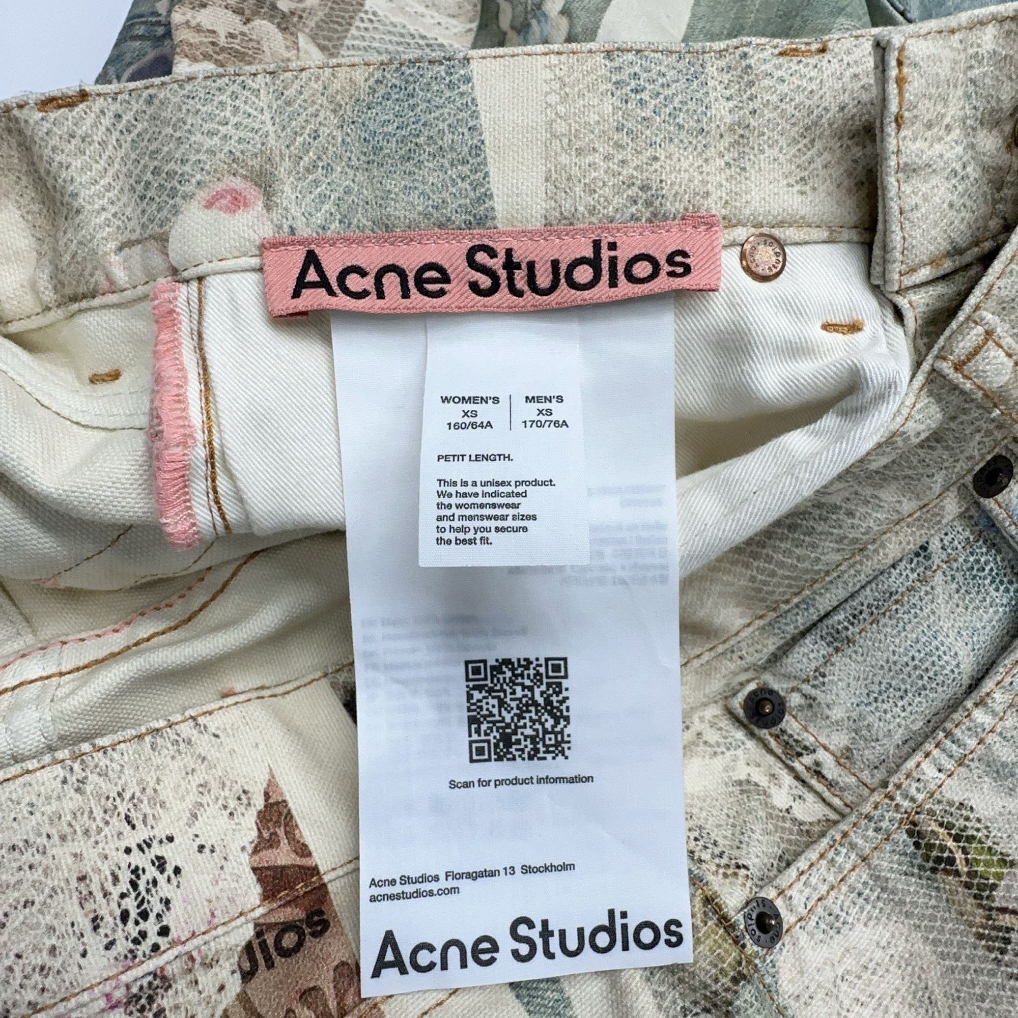 Acne Studios Acne Studios 1981 Embellished Denim Jeans Size 28 Size US 28 / EU 44 - 4 Thumbnail