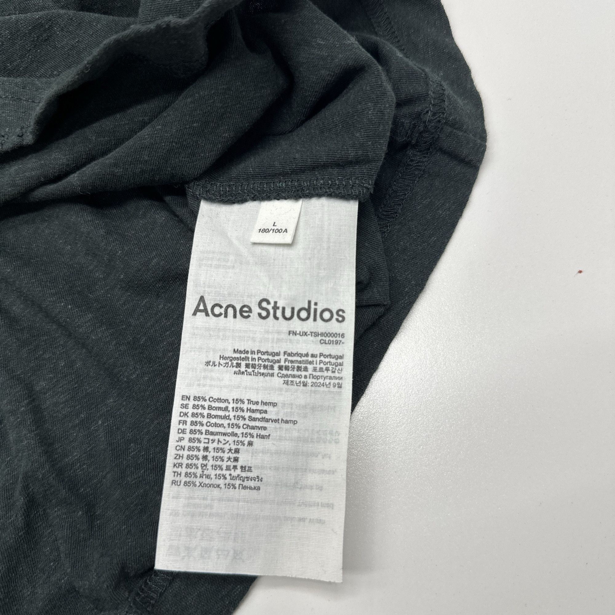 Acne Studios Acne Studios 1996 Stockholm Long Sleeve T-Shirt Size L Size US L / EU 52-54 / 3 - 4 Thumbnail