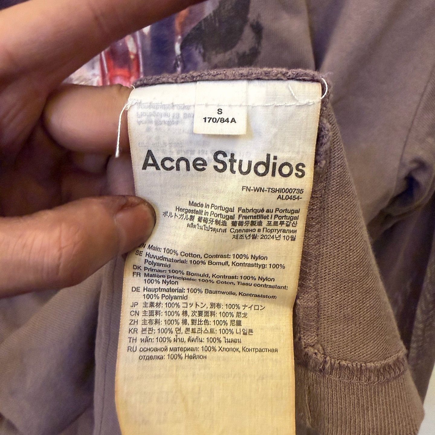 Acne Studios Acne Studios Poodle Graphic Long Sleeve T-Shirt Size S Size S / US 4 / IT 40 - 4 Thumbnail