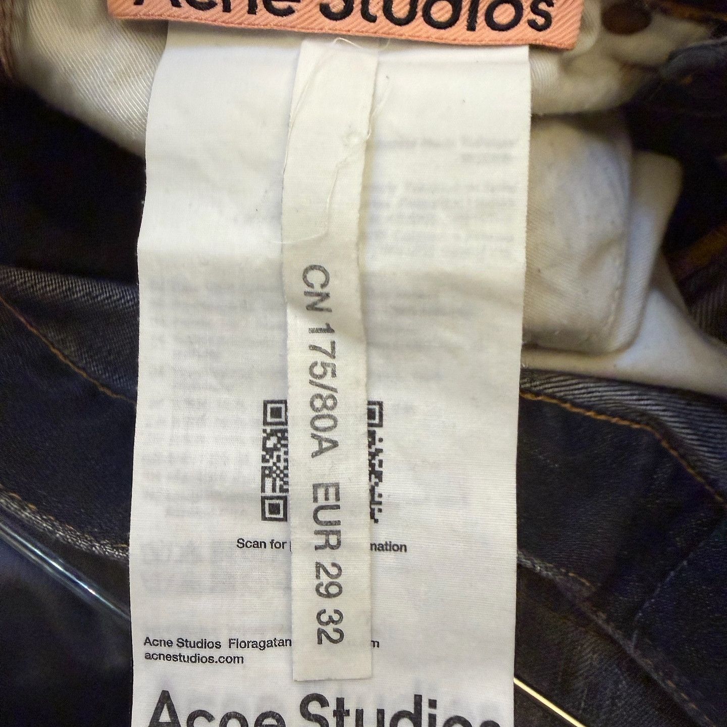 Acne Studios Acne Studios Paint Splatter Jeans Size 29 Size 29" - 4 Thumbnail