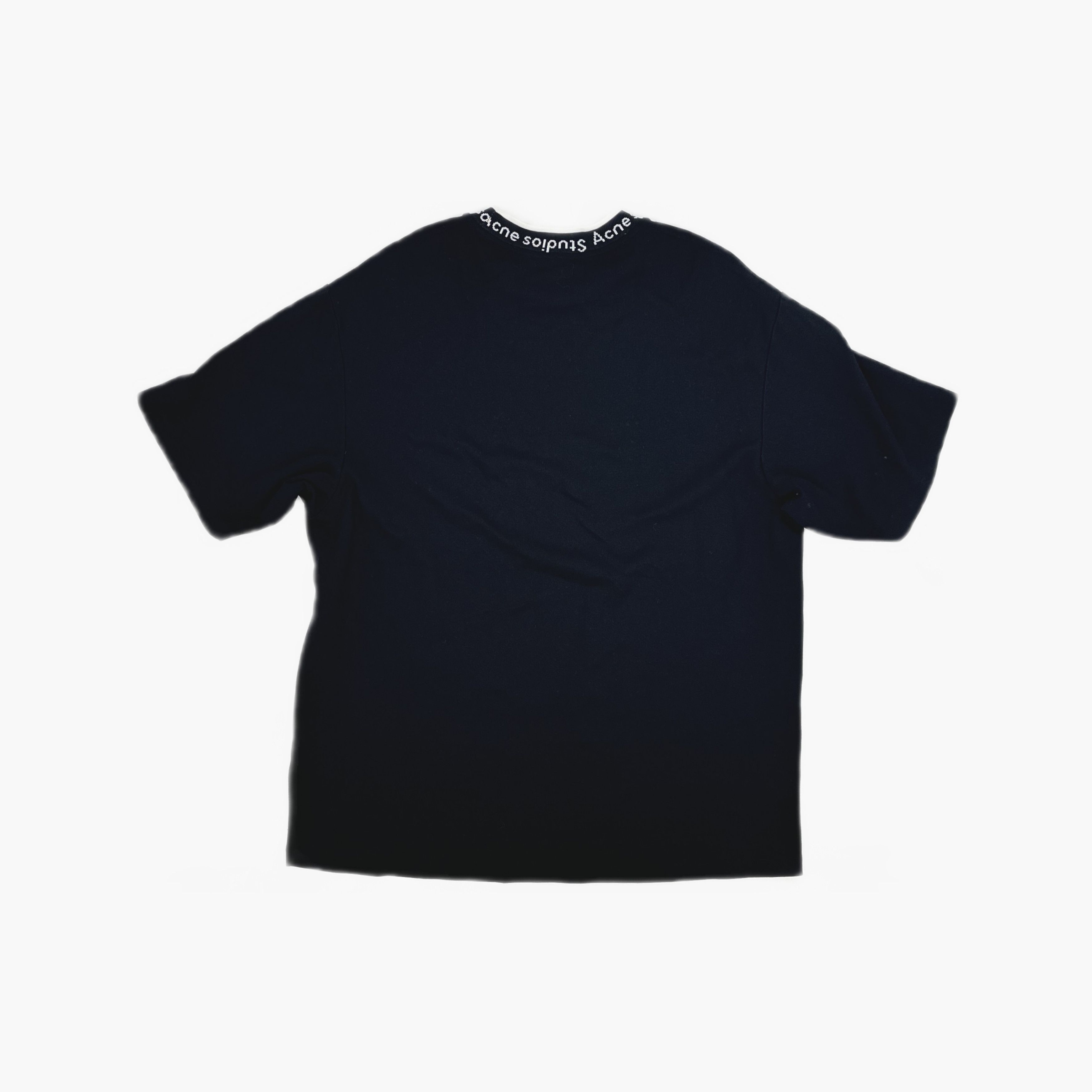 Acne Studios Acne Studios Logo Collar Short Sleeve T-Shirt Size M Size US M / EU 48-50 / 2 - 2 Thumbnail