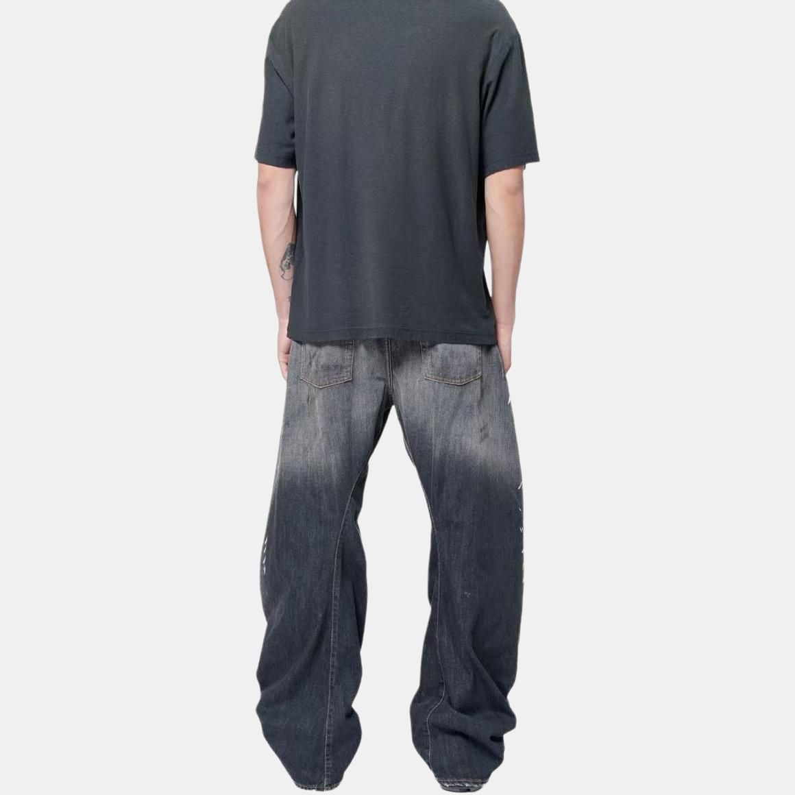 Acne Studios Acne Studios 2006M Paint Splatter Denim Jeans Size 29 Size US 29 - 14 Thumbnail