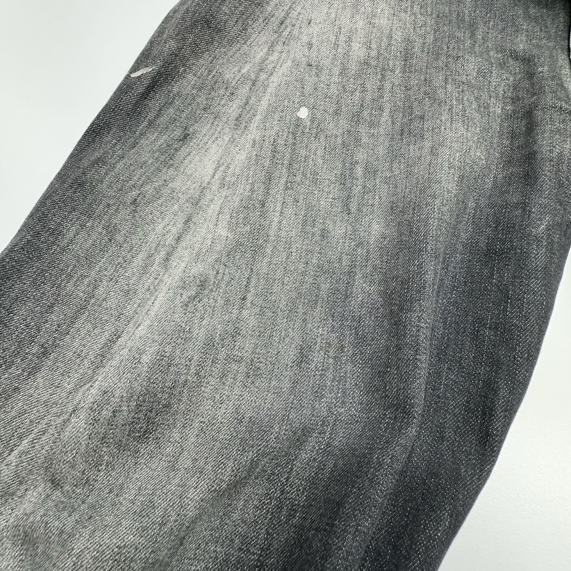 Acne Studios Acne Studios 2006M Paint Splatter Denim Jeans Size 29 Size US 29 - 6 Thumbnail