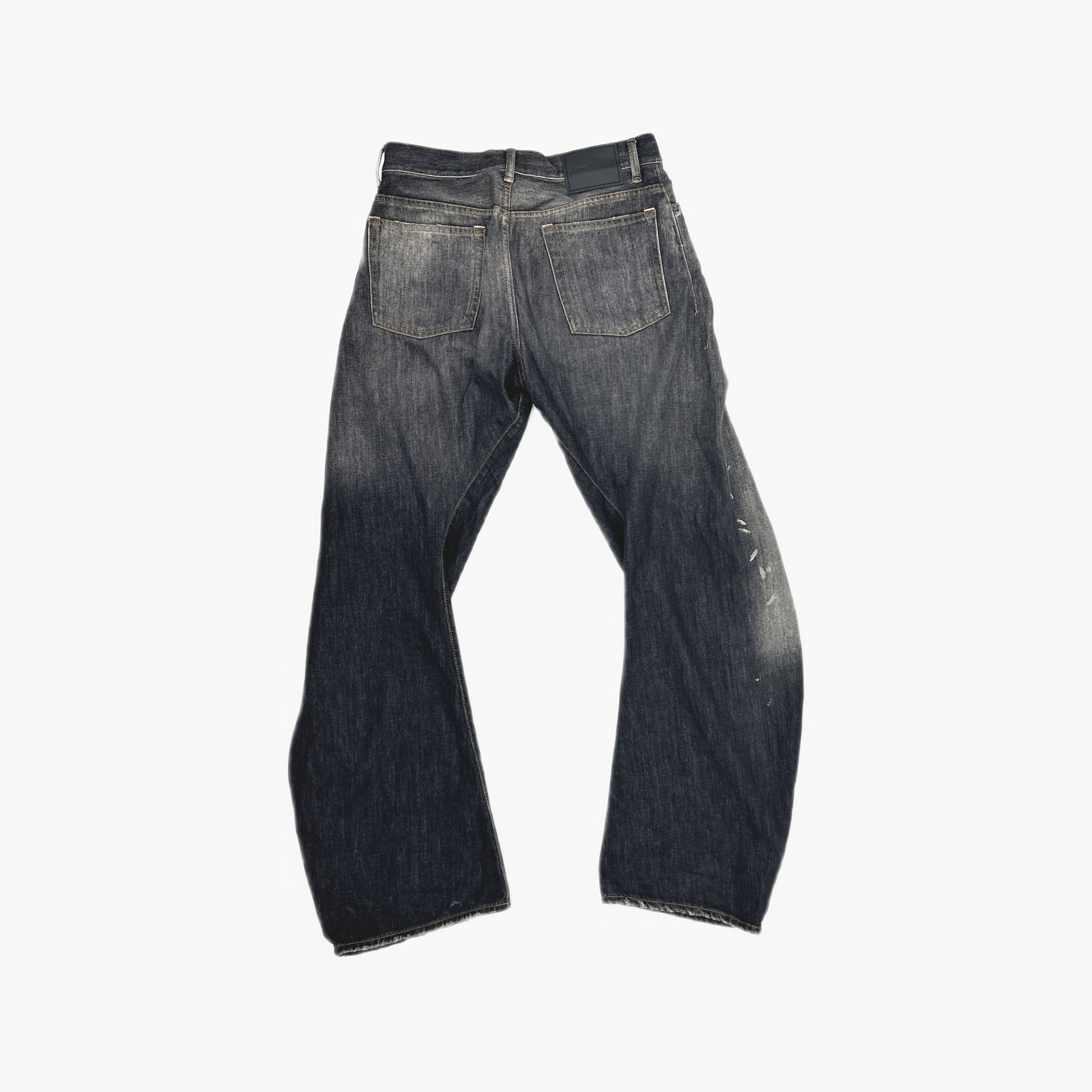 Acne Studios Acne Studios 2006M Paint Splatter Denim Jeans Size 29 Size US 29 - 2 Thumbnail