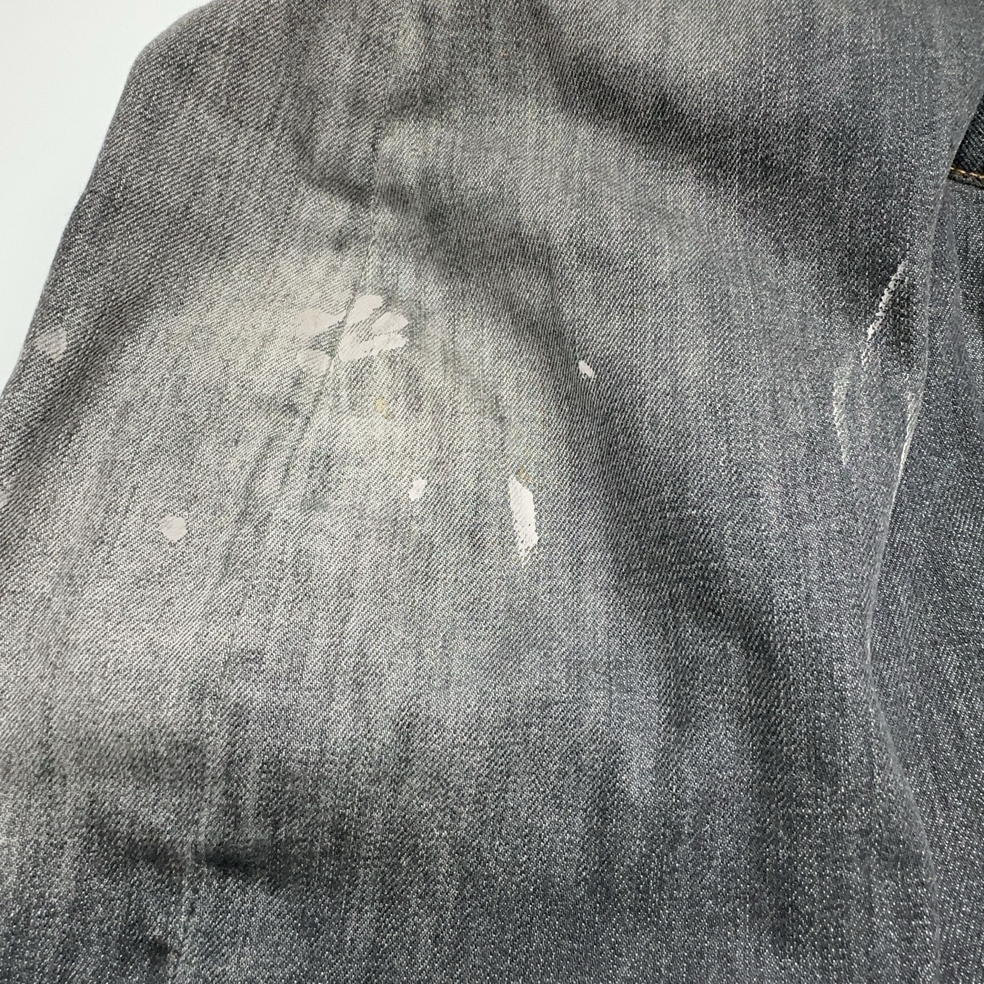 Acne Studios Acne Studios 2006M Paint Splatter Denim Jeans Size 29 Size US 29 - 7 Thumbnail