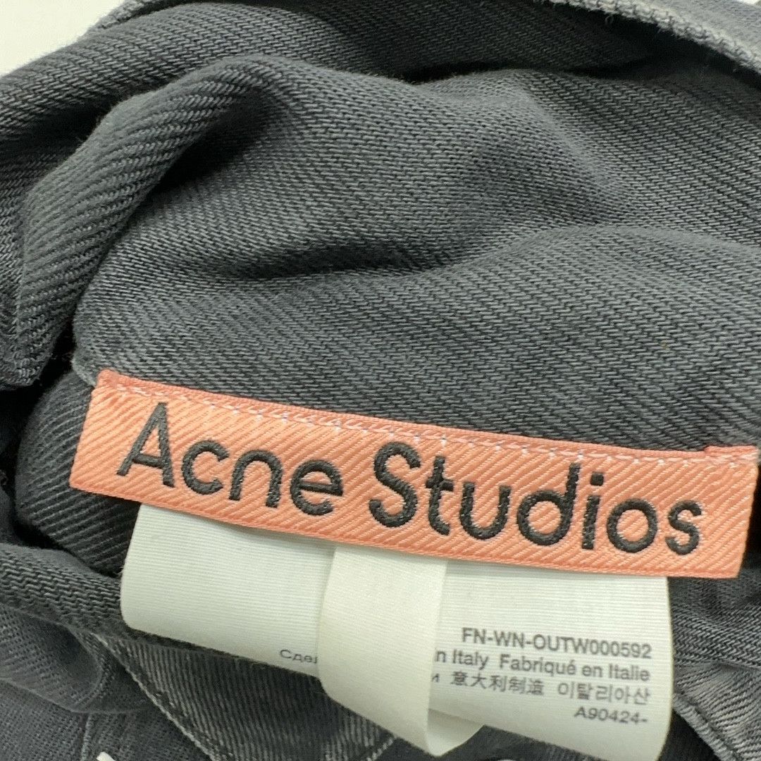 Acne Studios Acne Studios Grey Denim Jacket Size 32 Size XXS / US 00 / IT 34 - 4 Thumbnail