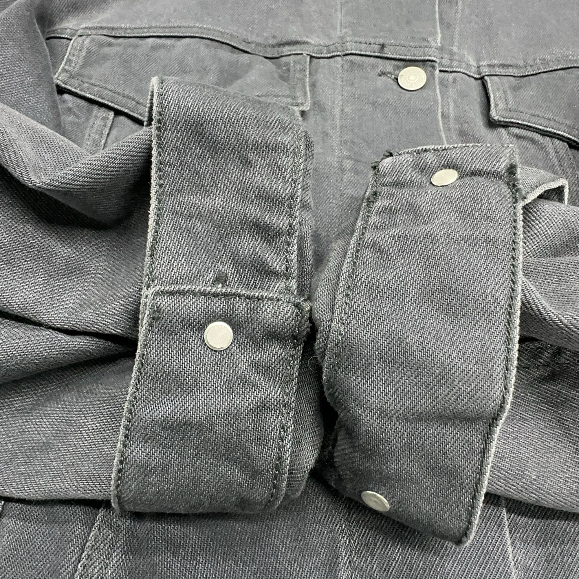 Acne Studios Acne Studios Grey Denim Jacket Size 32 Size XXS / US 00 / IT 34 - 8 Thumbnail