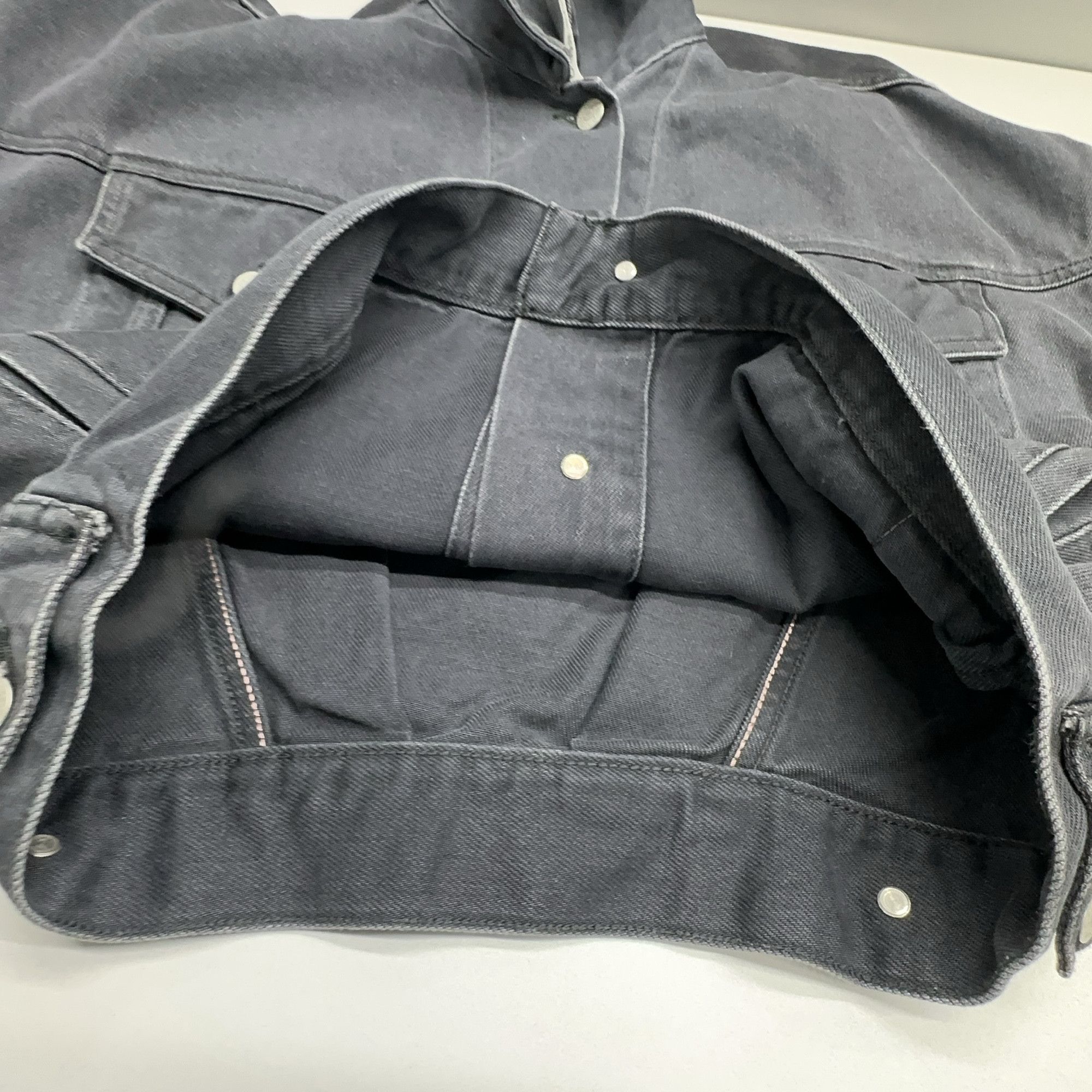 Acne Studios Acne Studios Grey Denim Jacket Size 32 Size XXS / US 00 / IT 34 - 7 Thumbnail