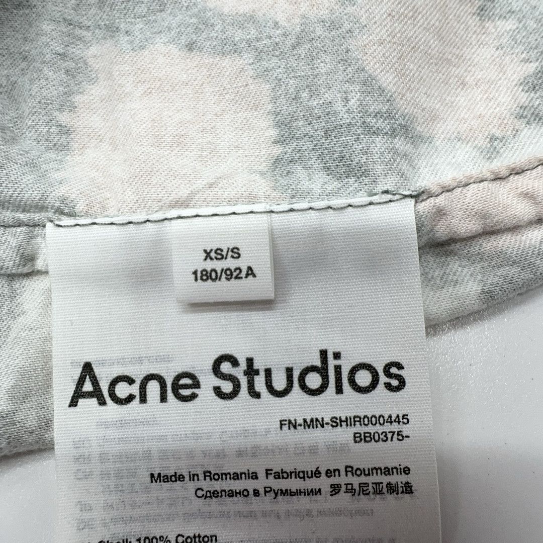 Acne Studios Acne Studios Botanical Print Long Sleeve Shirt XS/S Size US XS / EU 42 / 0 - 4 Thumbnail