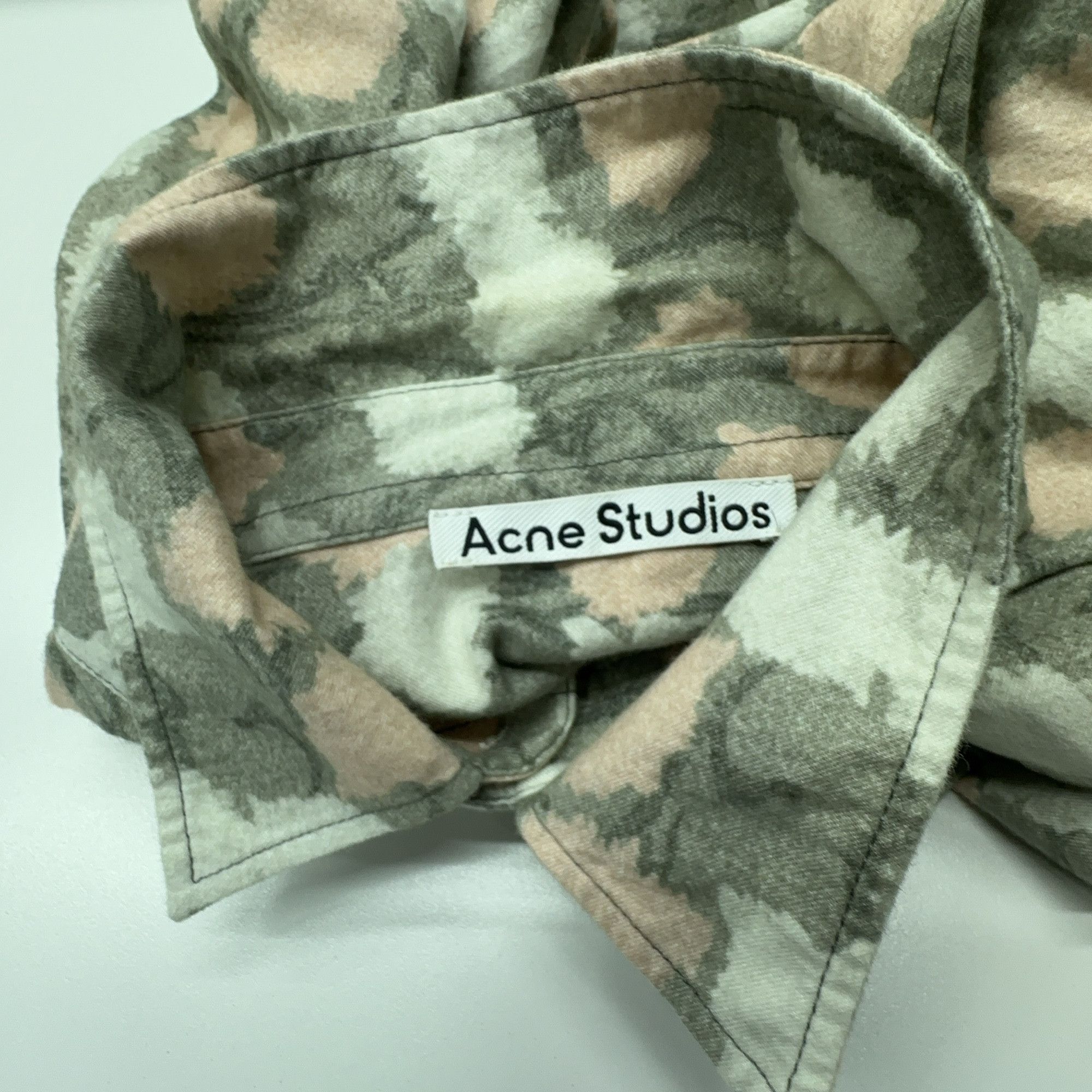 Acne Studios Acne Studios Botanical Print Long Sleeve Shirt XS/S Size US XS / EU 42 / 0 - 5 Thumbnail