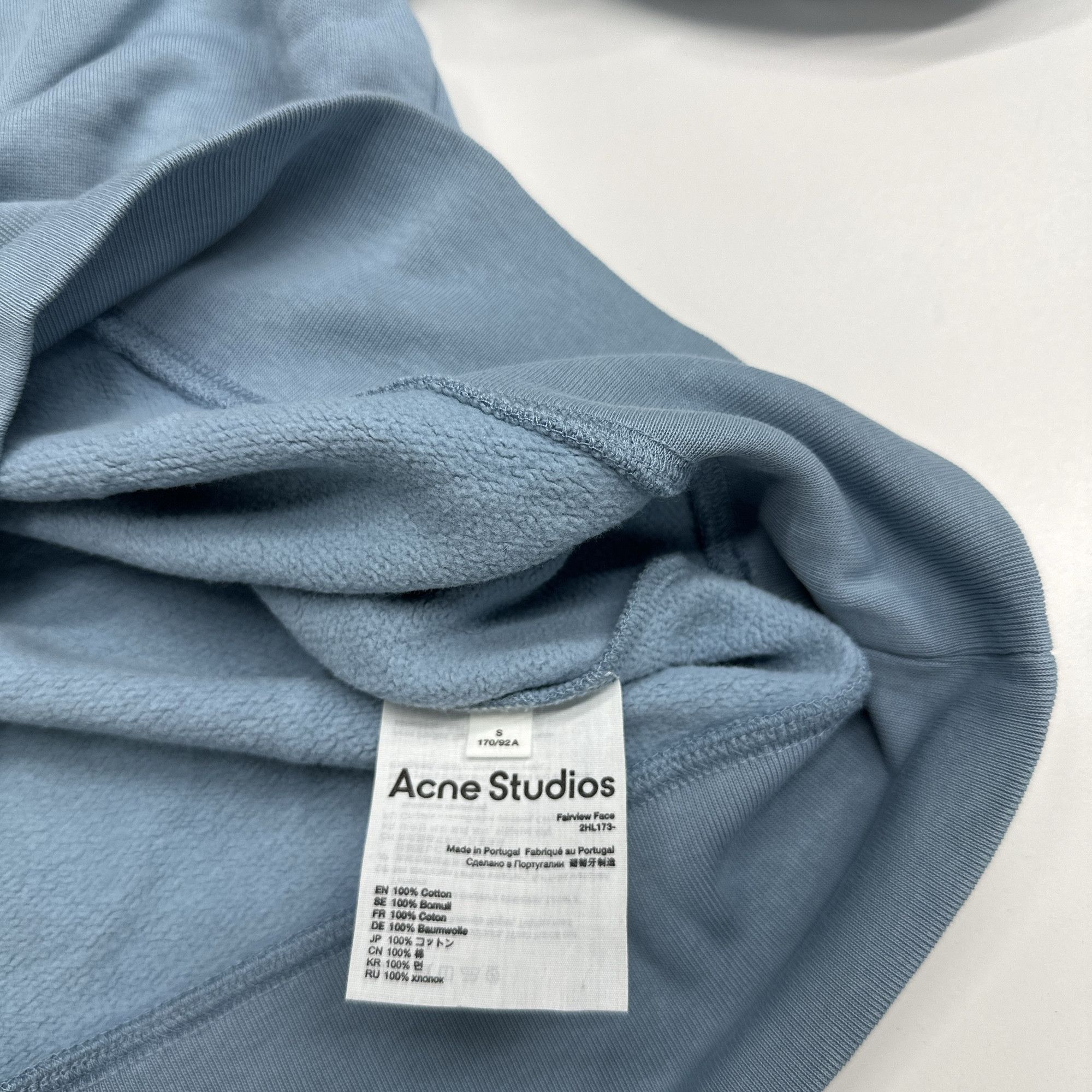 Acne Studios Acne Studios Face Patch Sweatshirt Size S Size US S / EU 44-46 / 1 - 4 Thumbnail