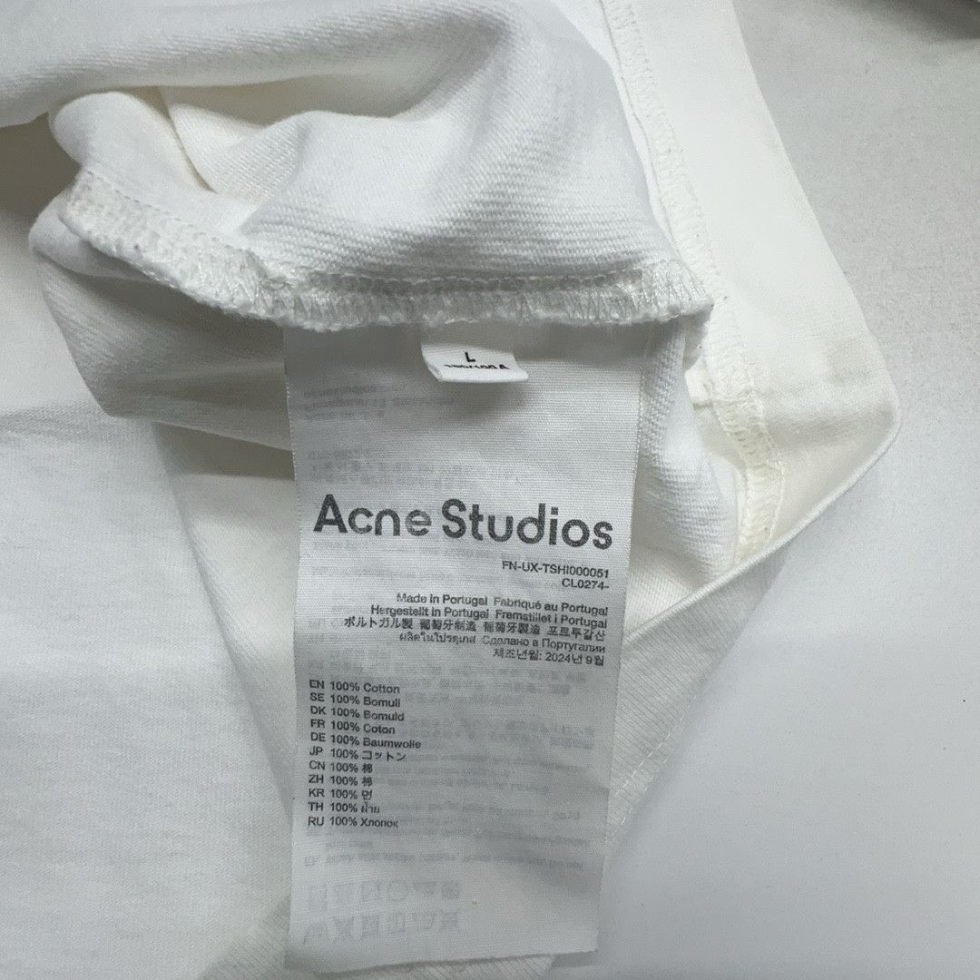 Acne Studios Acne Studios Logo Short Sleeve T-Shirt Size L Size US L / EU 52-54 / 3 - 3 Thumbnail