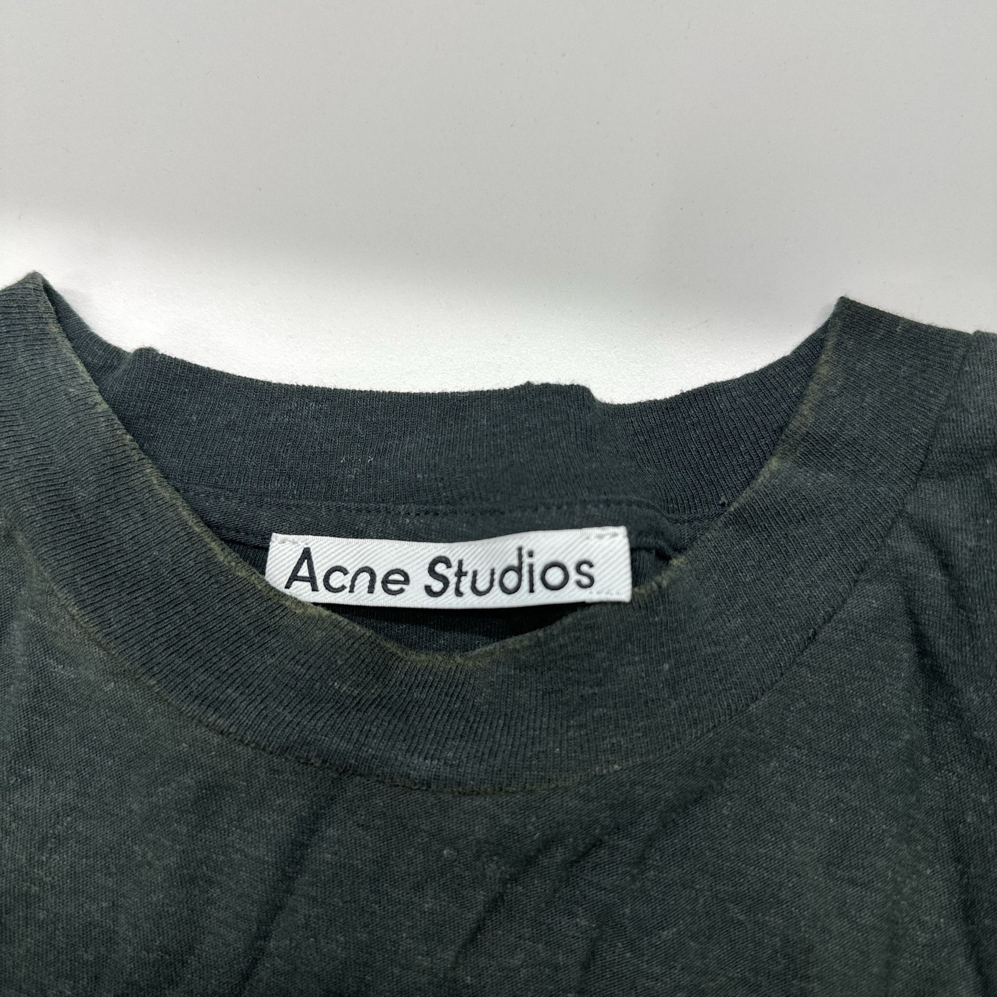 Acne Studios Acne Studios 1996 Logo Long Sleeve T-Shirt Size S Size US S / EU 44-46 / 1 - 3 Thumbnail