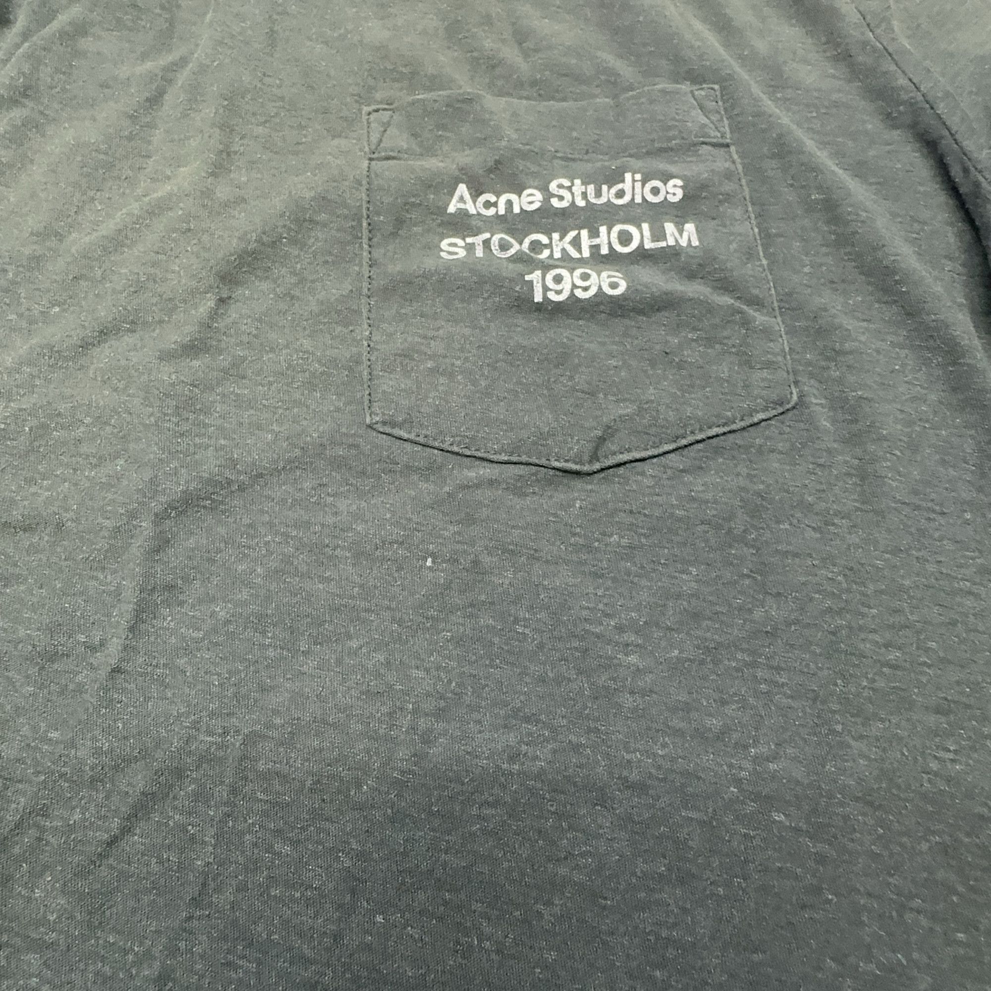 Acne Studios Acne Studios 1996 Logo Long Sleeve T-Shirt Size S Size US S / EU 44-46 / 1 - 9 Thumbnail