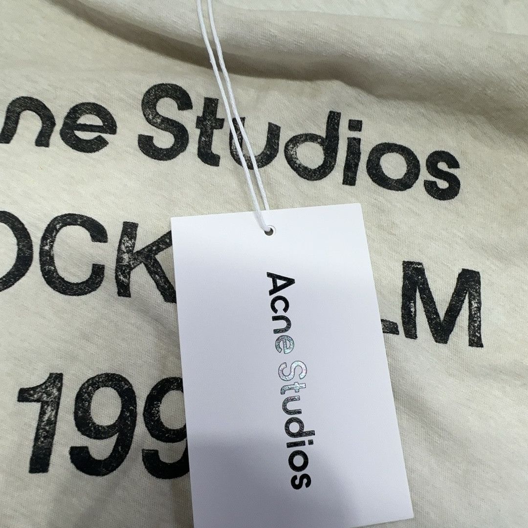 Acne Studios Acne Studios 1996 Logo Long Sleeve T-Shirt Size M Size US M / EU 48-50 / 2 - 4 Thumbnail