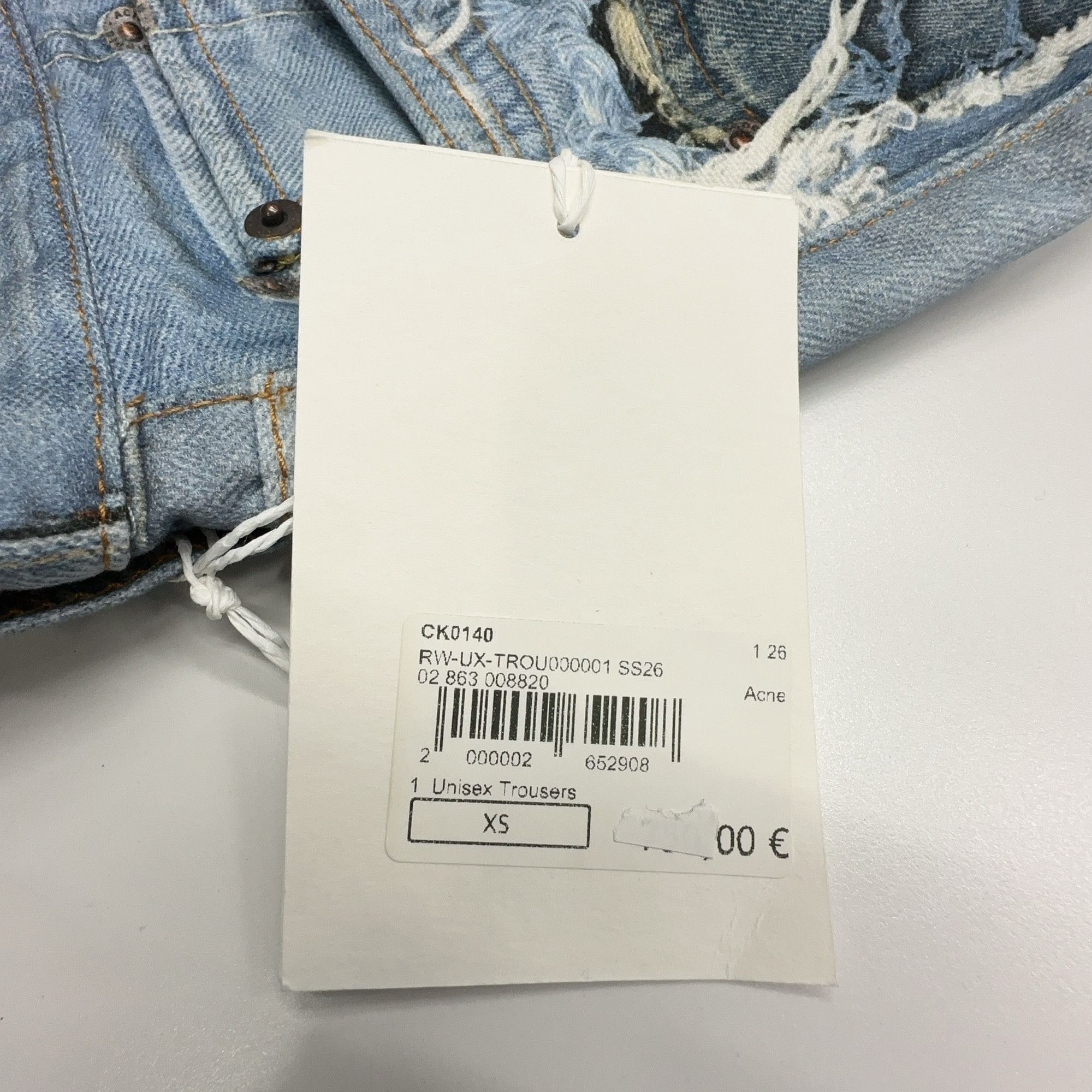 Acne Studios Acne Studios Distressed Denim Jeans Size 28 Size US 28 / EU 44 - 5 Thumbnail
