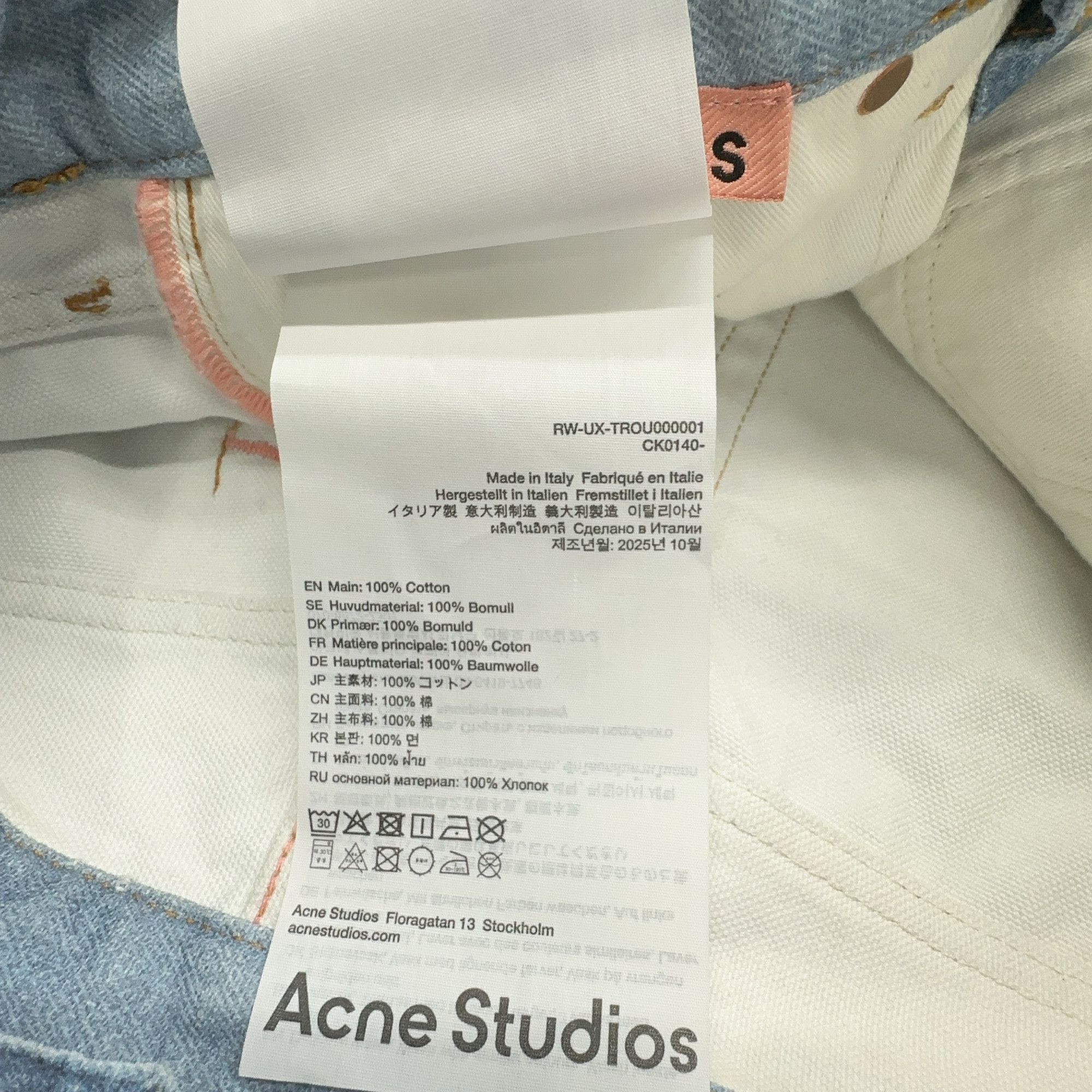 Acne Studios Acne Studios Distressed Denim Jeans Size 28 Size US 28 / EU 44 - 4 Thumbnail