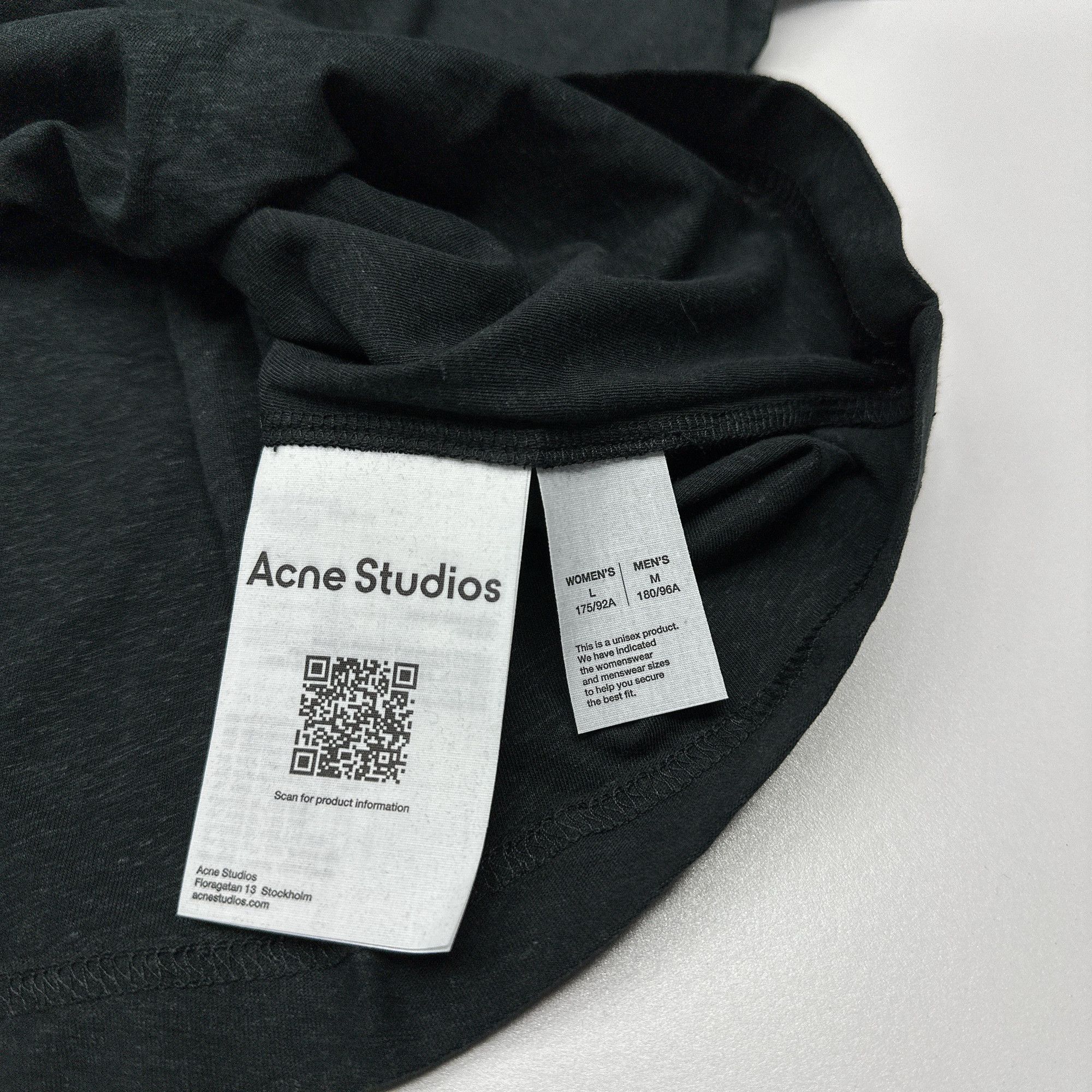 Acne Studios Acne Studios Logo Pocket T-Shirt US M Size US M / EU 48-50 / 2 - 5 Thumbnail