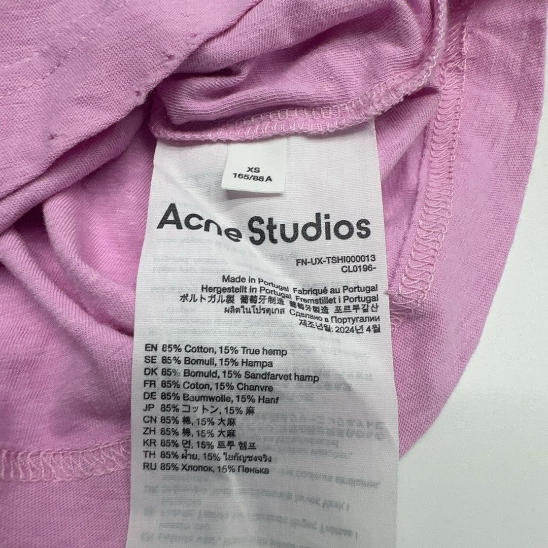 Acne Studios Acne Studios 1996 Logo T-Shirt Size XS Size US XS / EU 42 / 0 - 4 Thumbnail