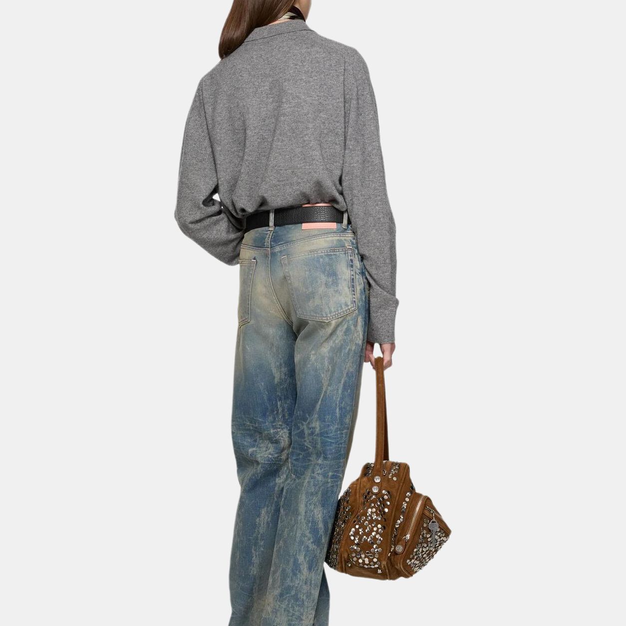 Acne Studios Acne Studios Embroidered Wool Polo Sweater Size S Size US S / EU 44-46 / 1 - 9 Thumbnail